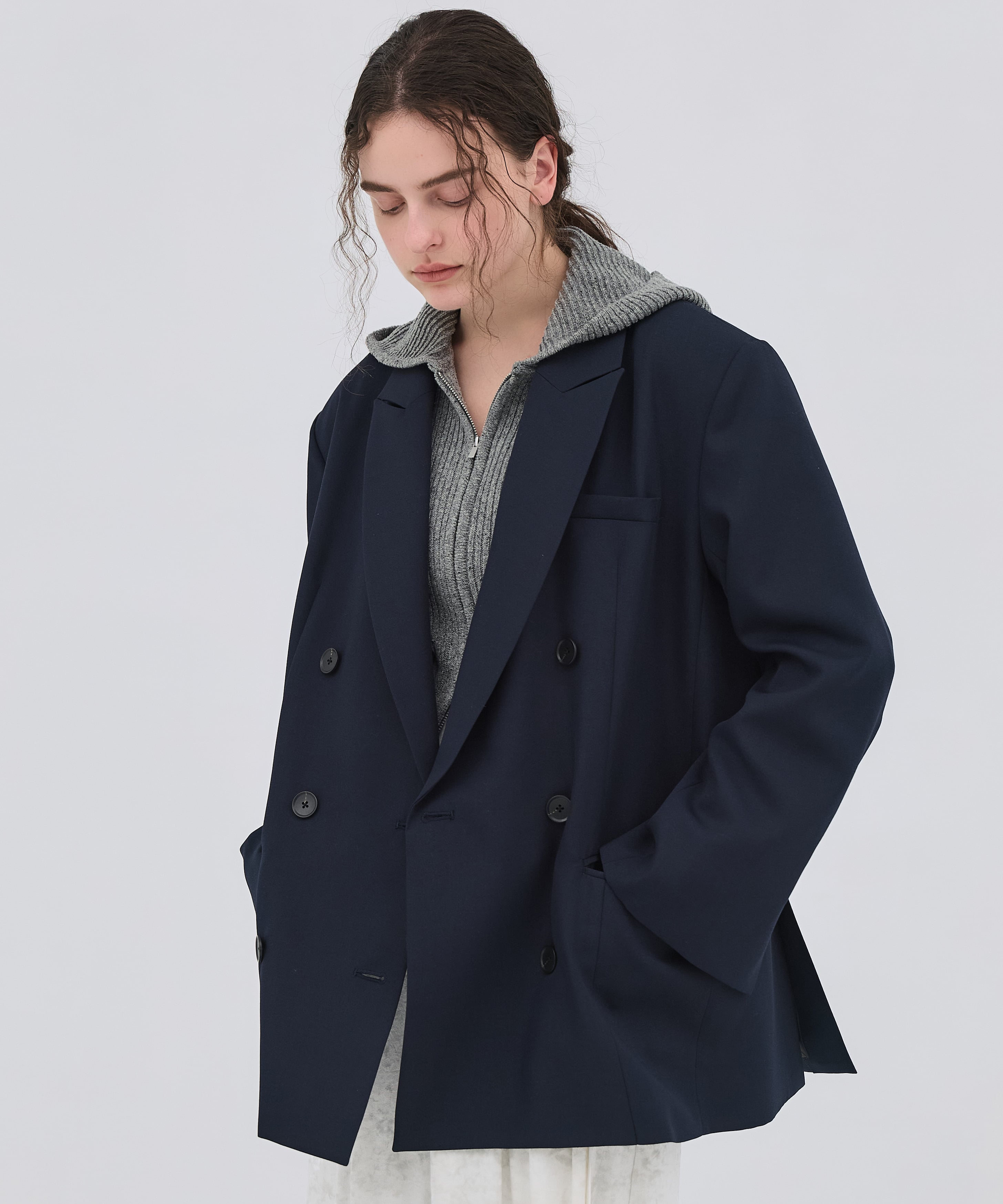 ダブルブレストビックジャケット