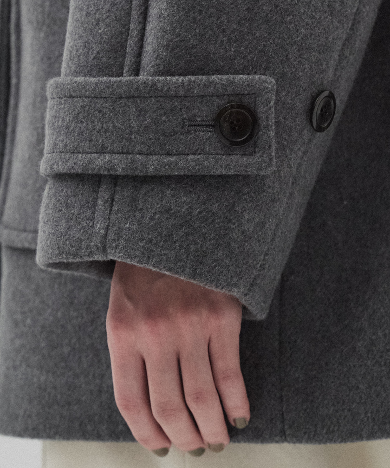 ワイドラペルコート