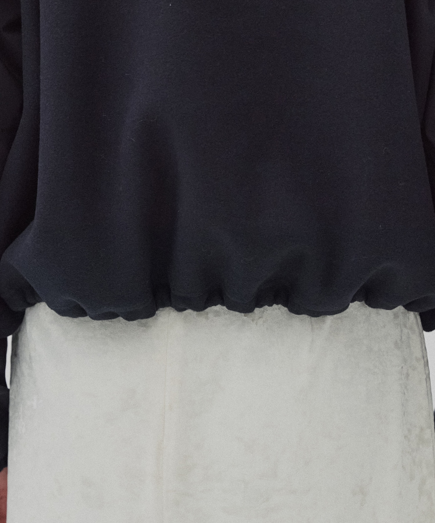 コンビハーフジッププルオーバー