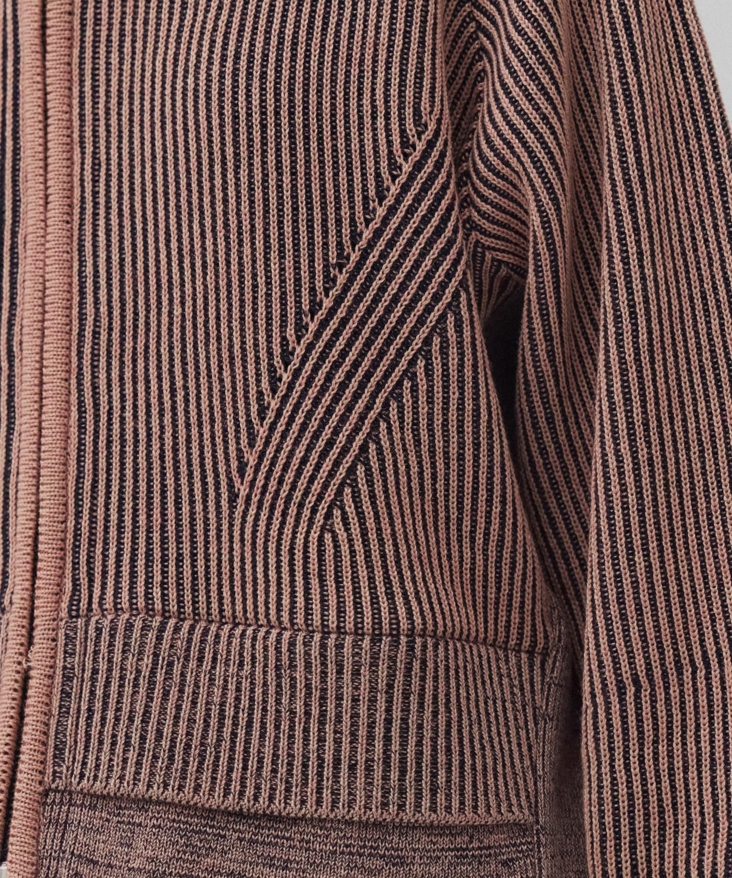 ダブルリブリバードライバーズニット