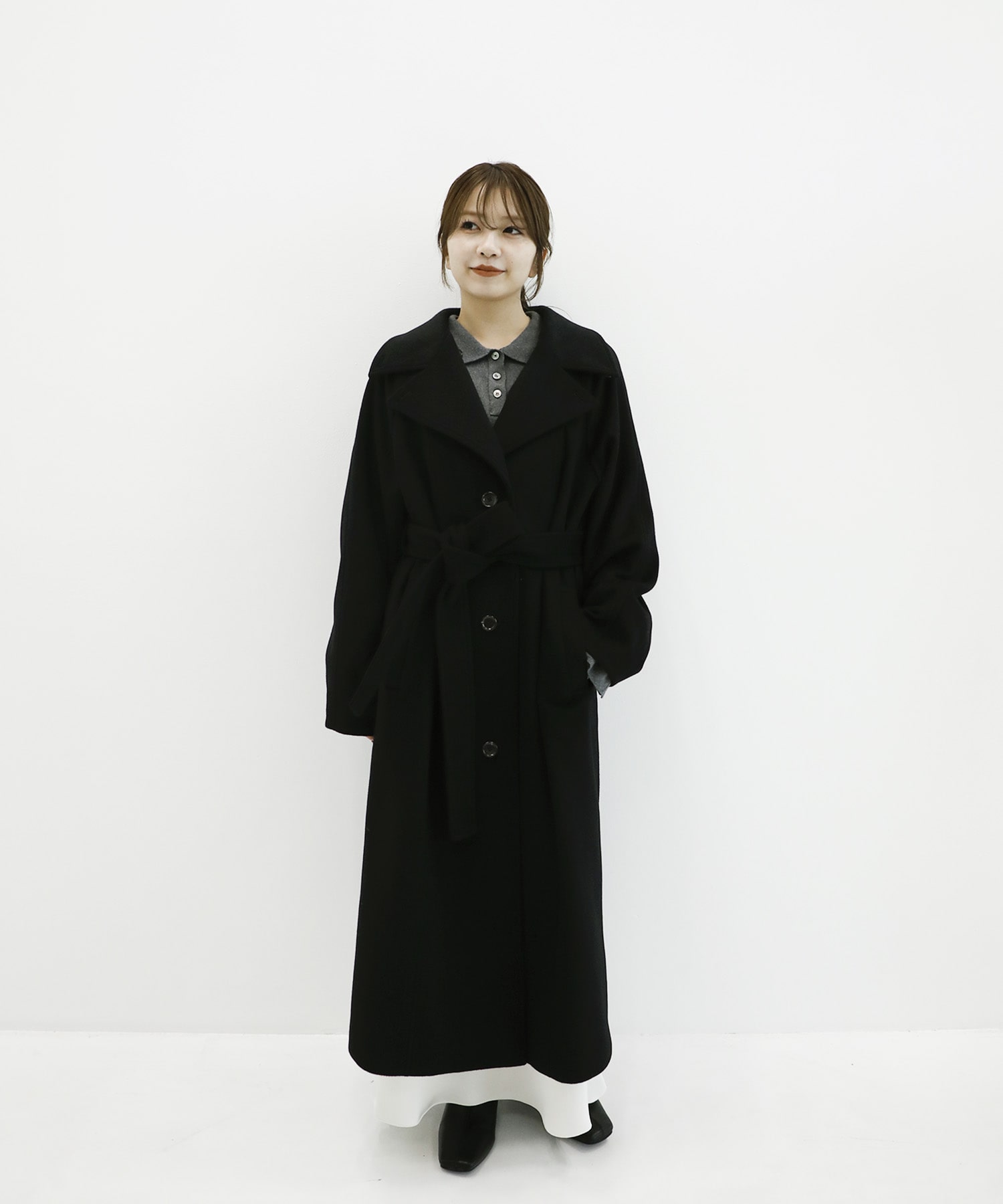 【WEB限定|数量限定】wool100 3wayロングコート