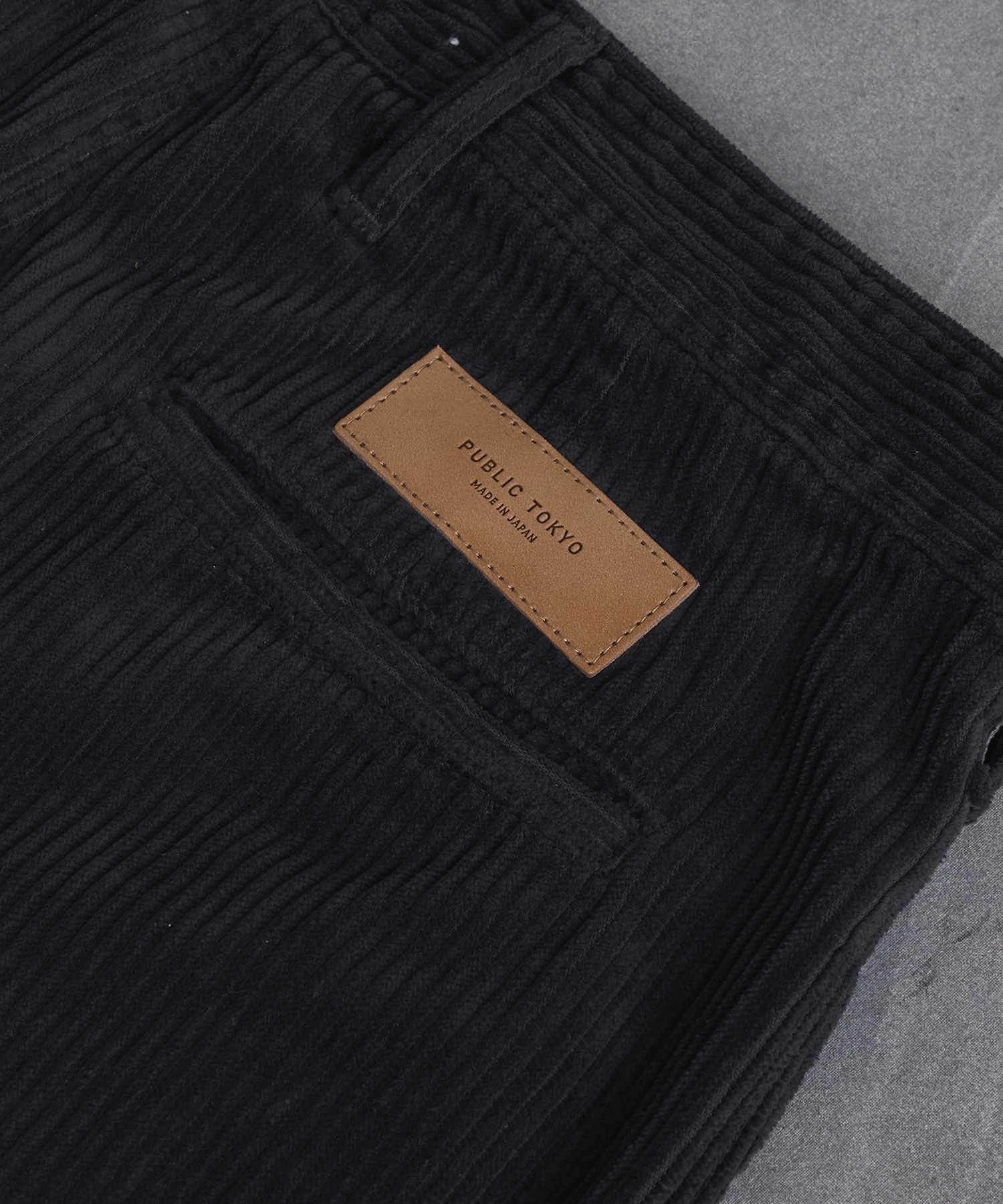 ガーメントダイコーデュロイバギー