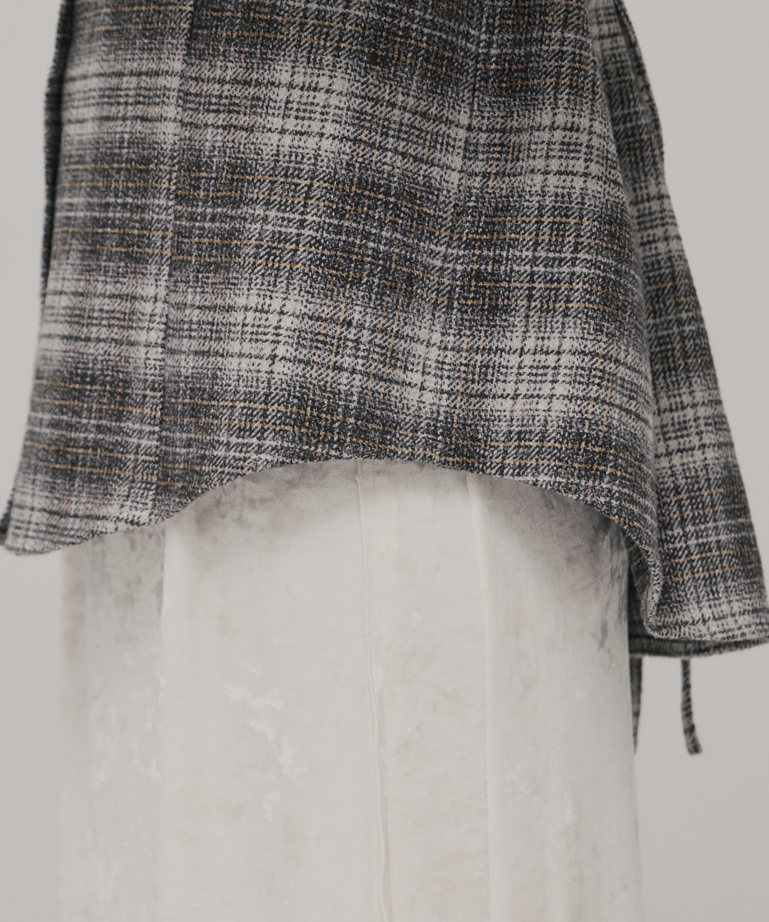 ソフトネルオーバーチェックシャツ