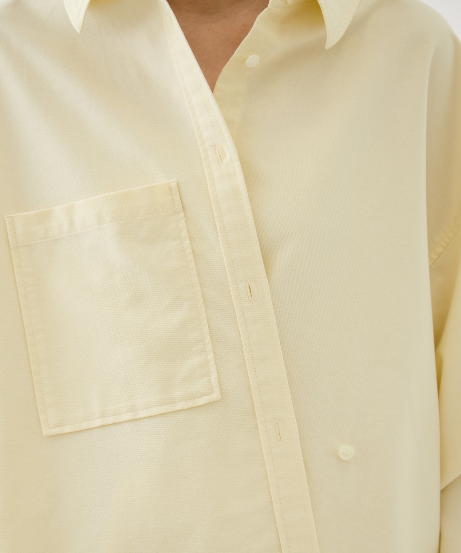 ウォッシュドオックスシャツ