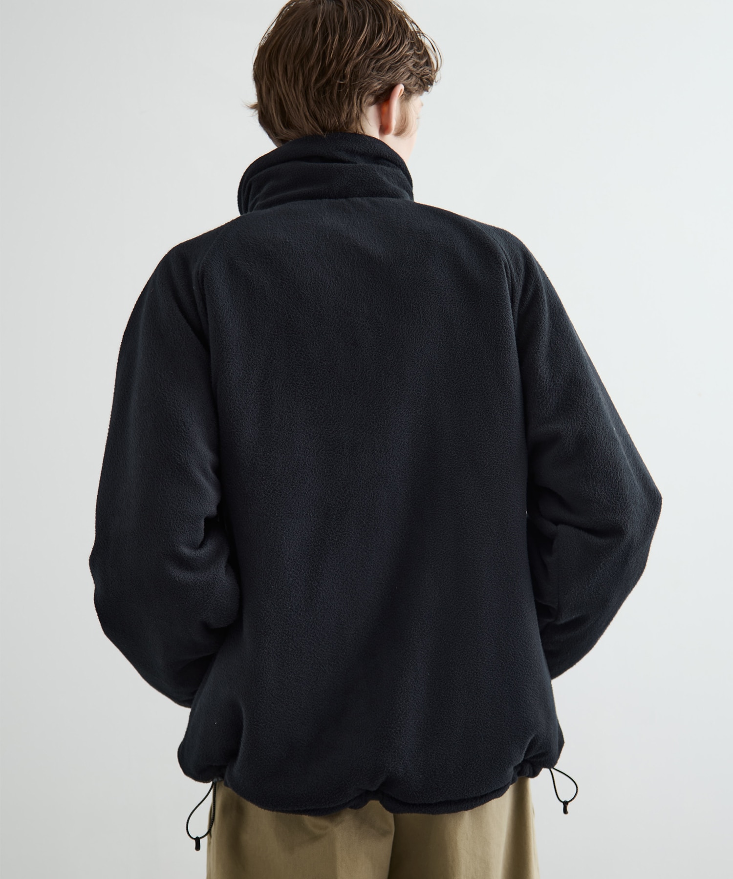 リバーシブルナイロンフリースBL