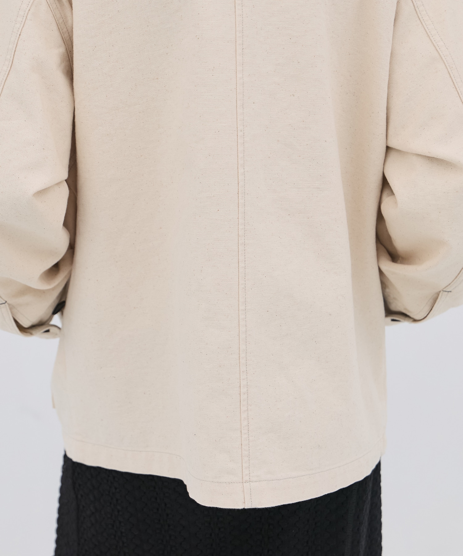 ジップカバーオールブルゾン