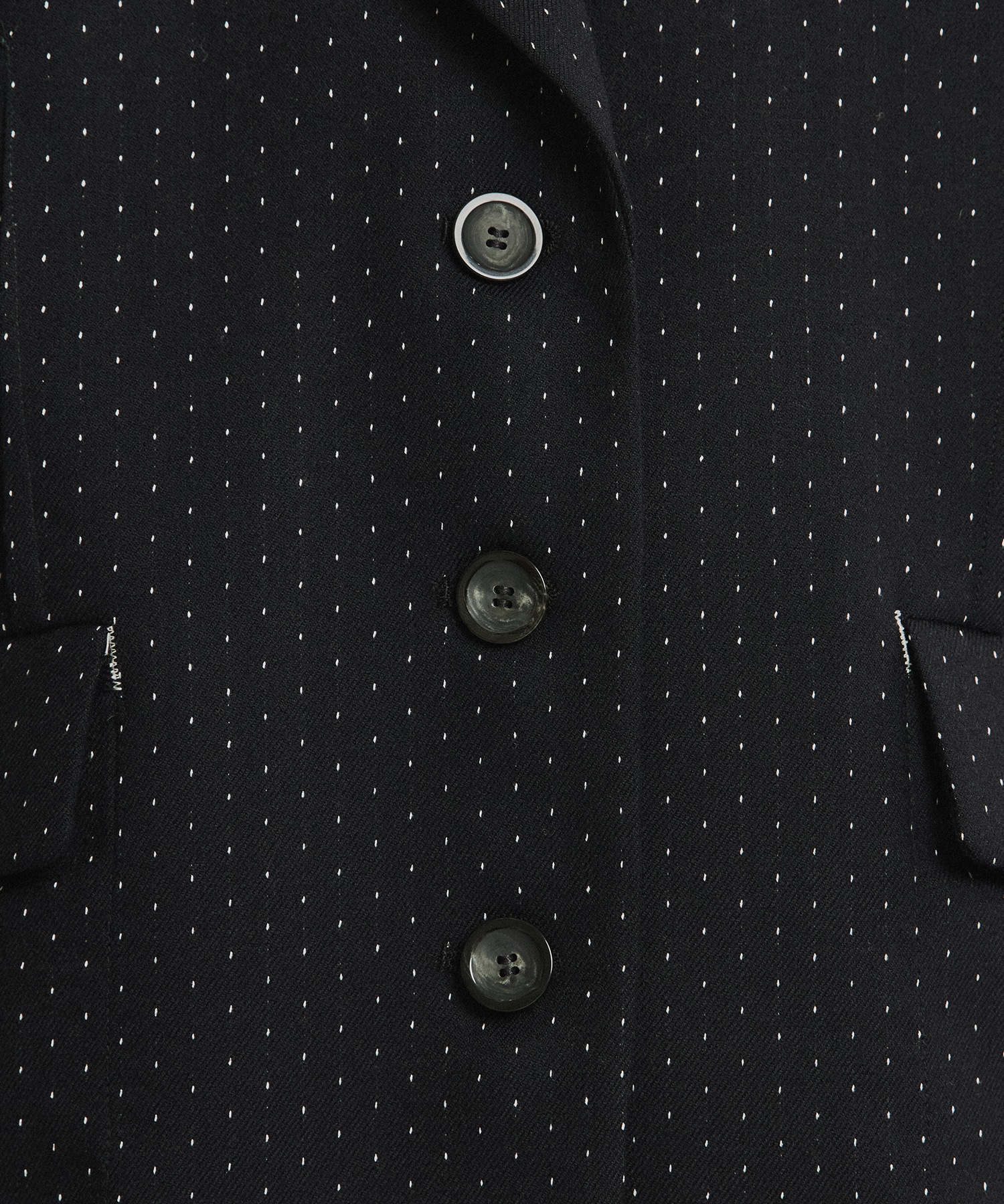 ダブルクロスノッチドラペルジャケット