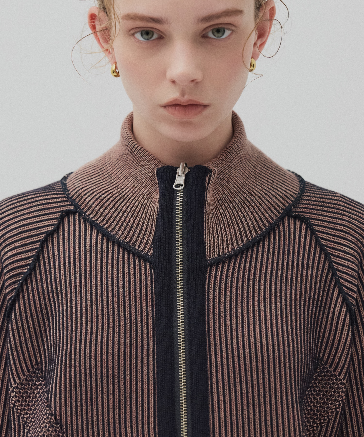 ダブルリブリバードライバーズニット