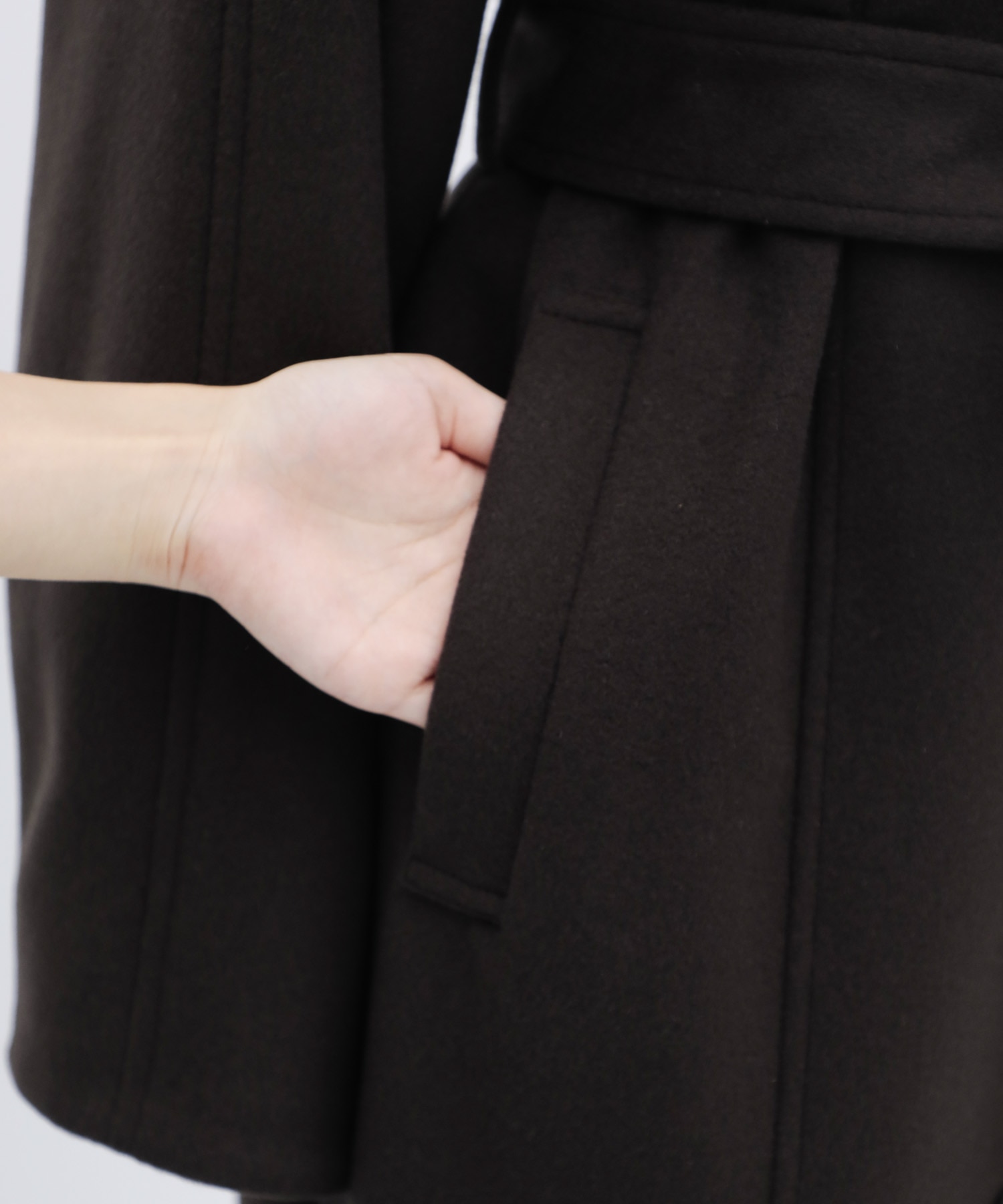 【WEB限定｜数量限定】wool100 3wayロングコート