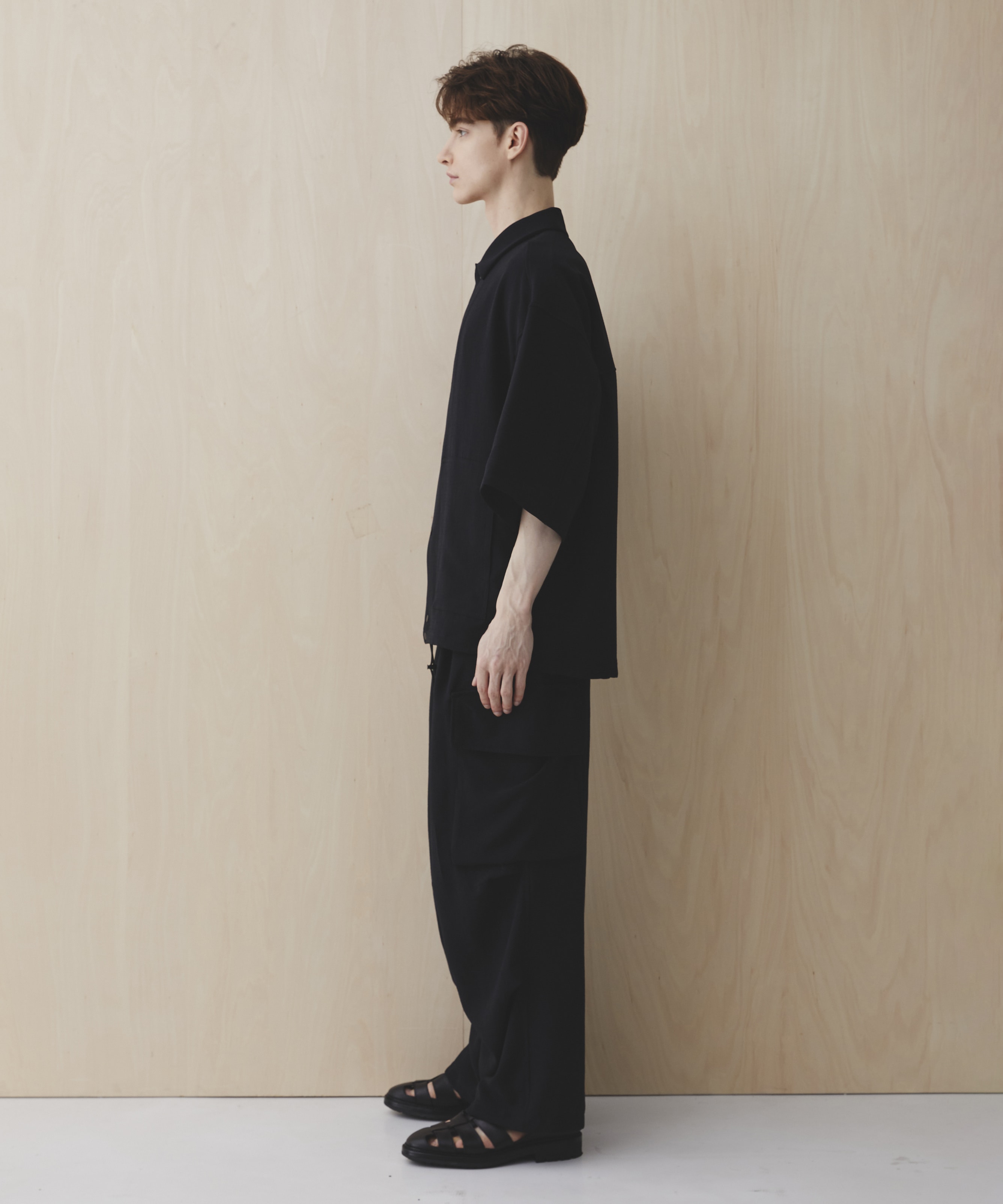 ハイコンフォートイージーカーゴパンツ(1 DARK GREY): : メンズ