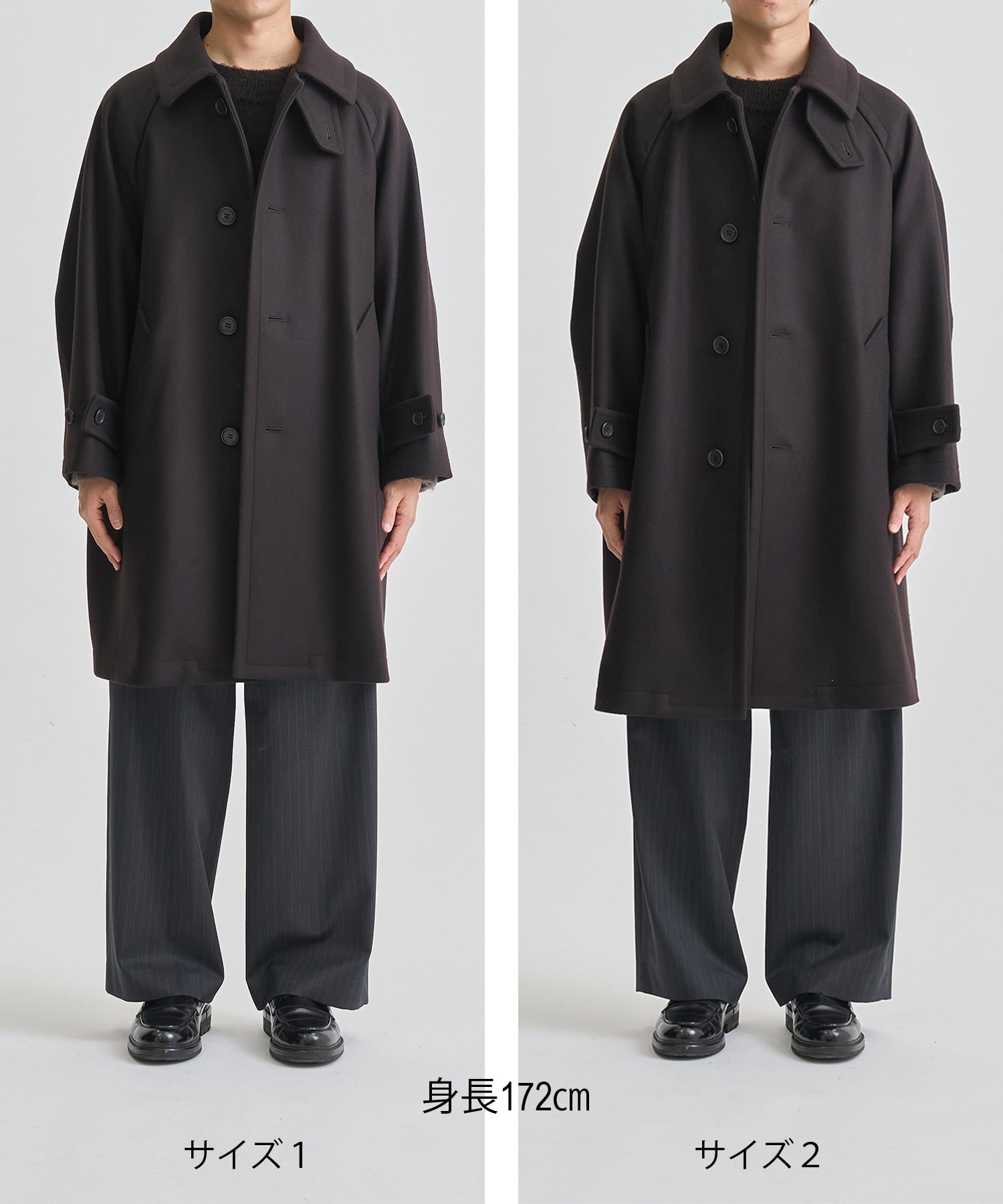 Super140s メルトンバルカラーコート