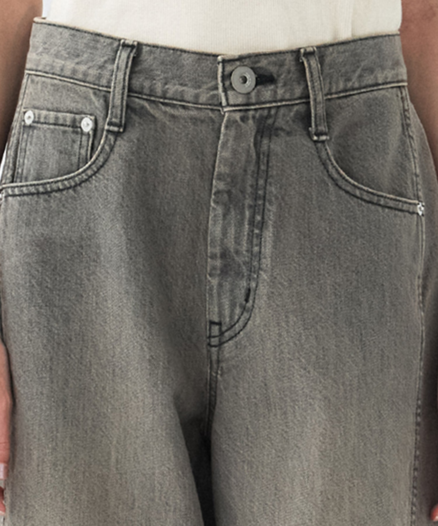 【WEB限定再入荷】PUBLIC DENIM GRY CURVE