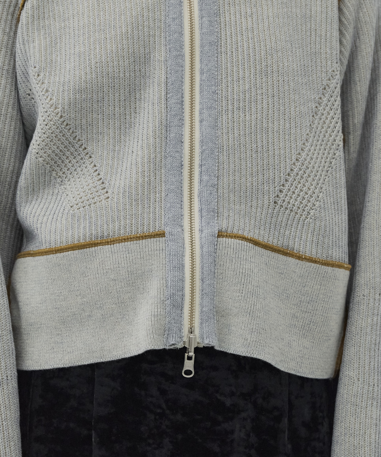 ダブルリブリバードライバーズニット