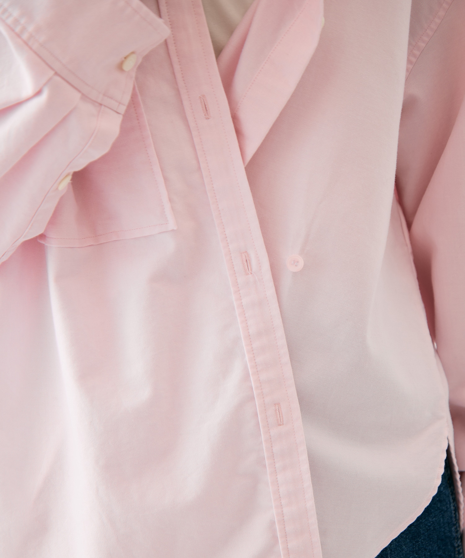 ウォッシュドオックスシャツ