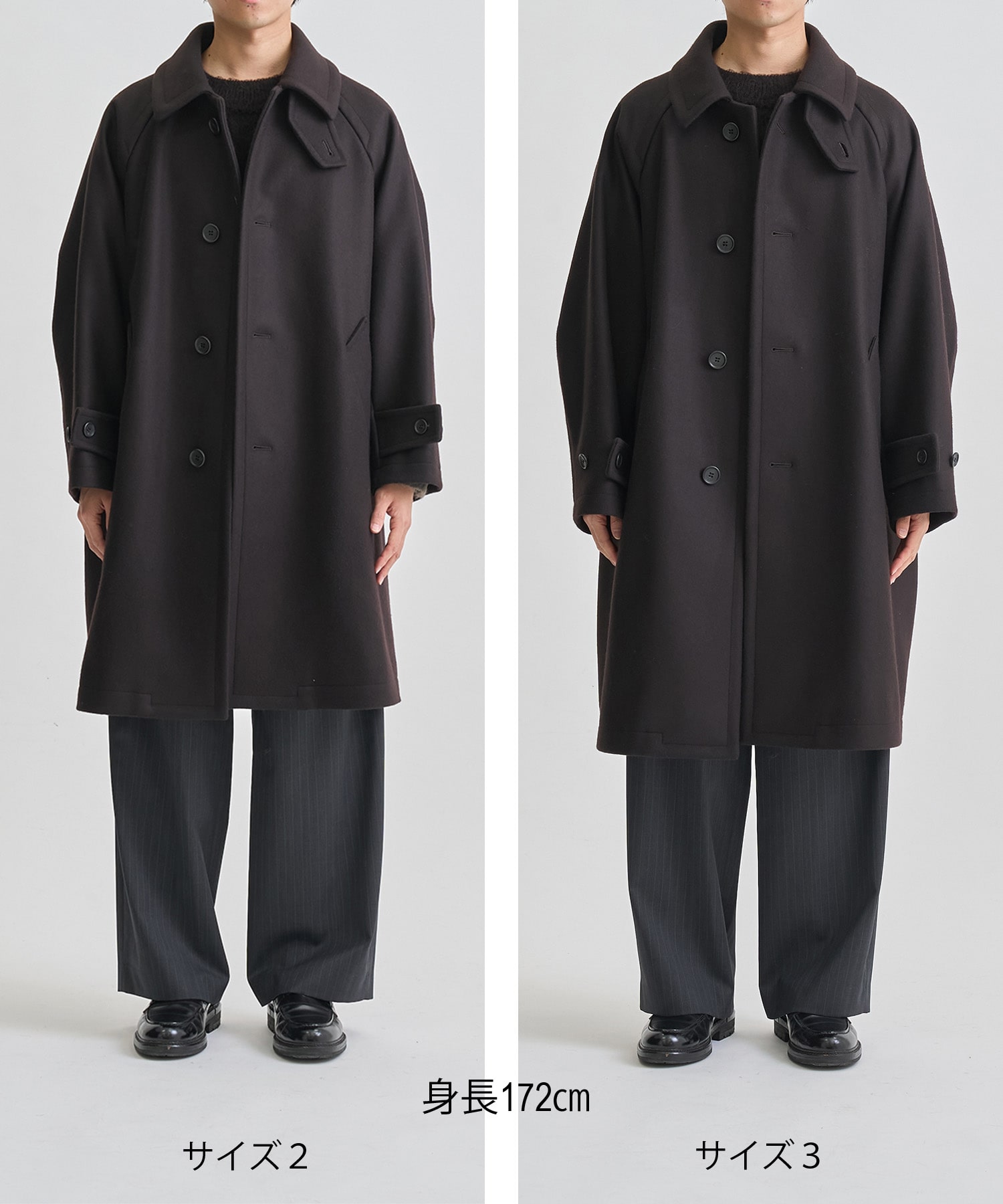 Super140s メルトンバルカラーコート