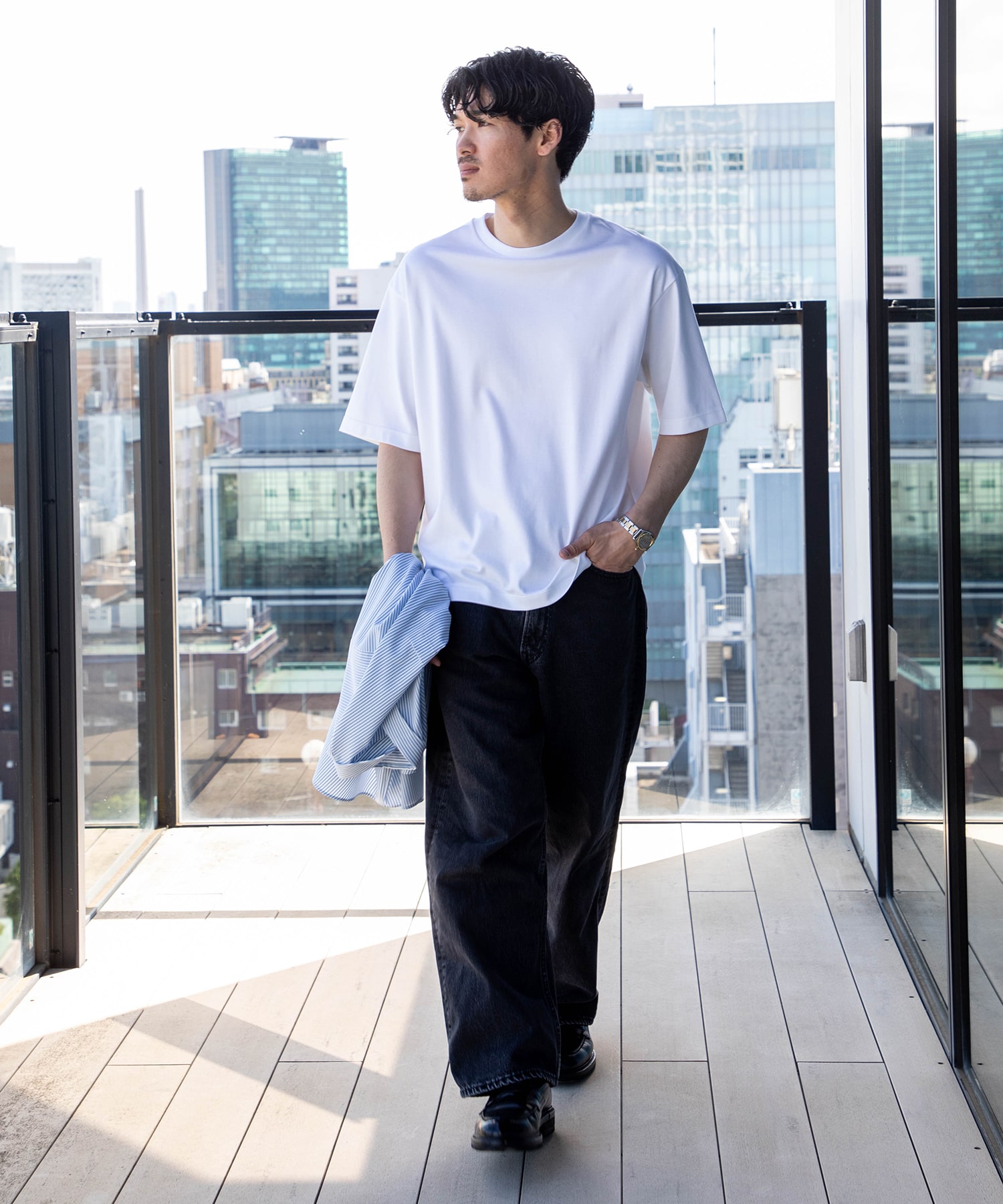 極 ココTEE RELAX FIT(1 WHITE): : メンズ｜PUBLIC TOKYO ONLINE STORE
