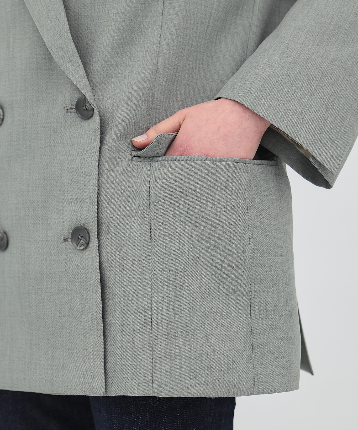 ダブルブレストビックジャケット