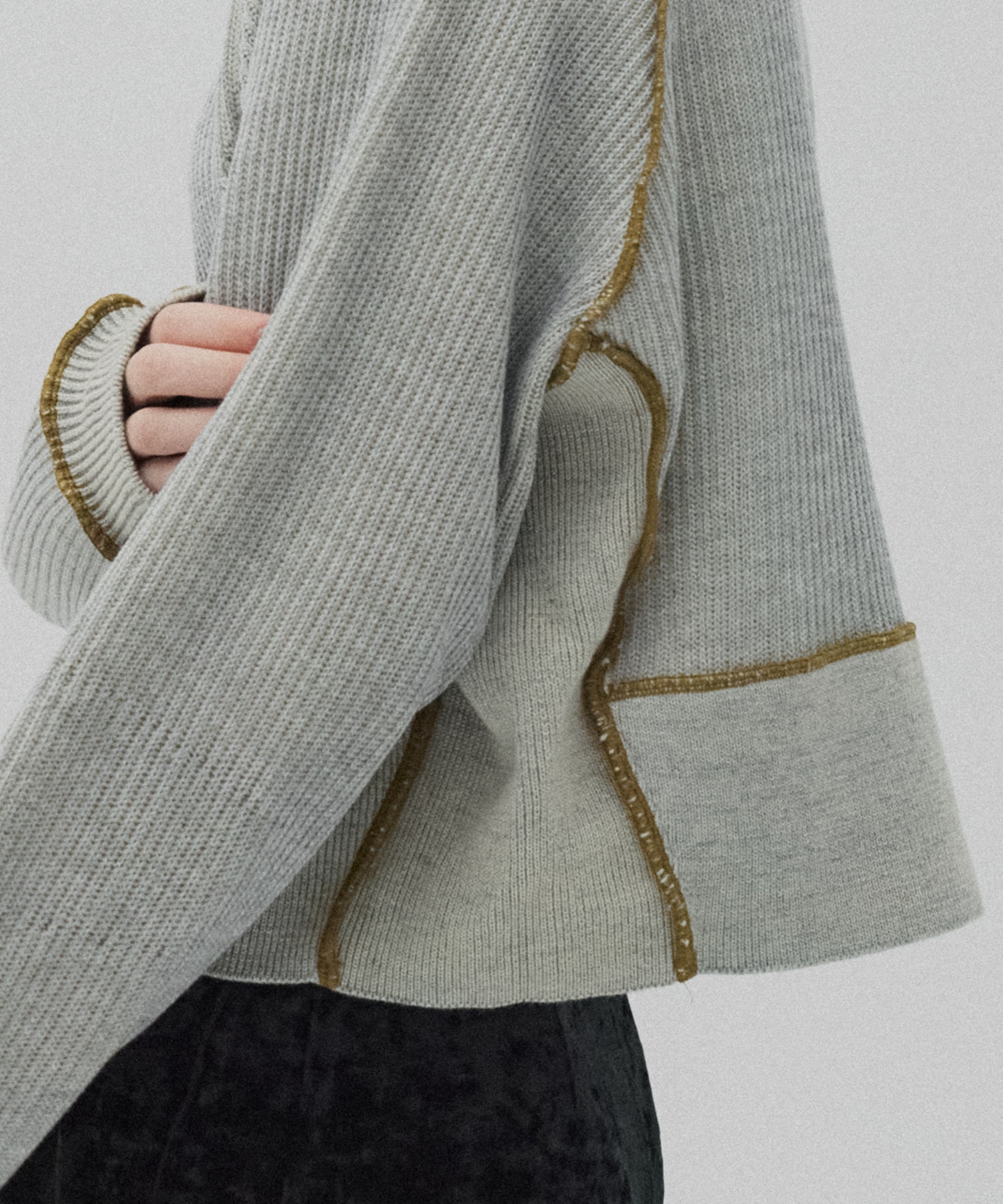 ダブルリブリバードライバーズニット