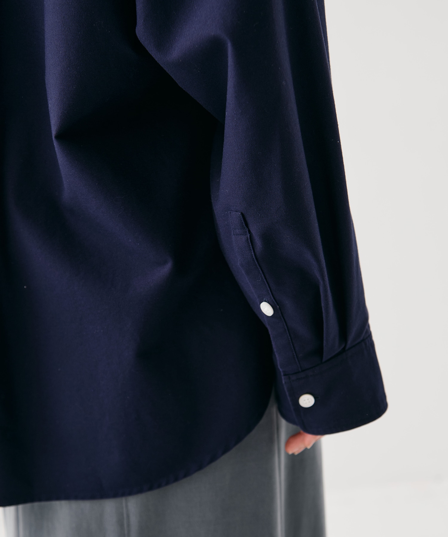 ウォッシュドオックスシャツ