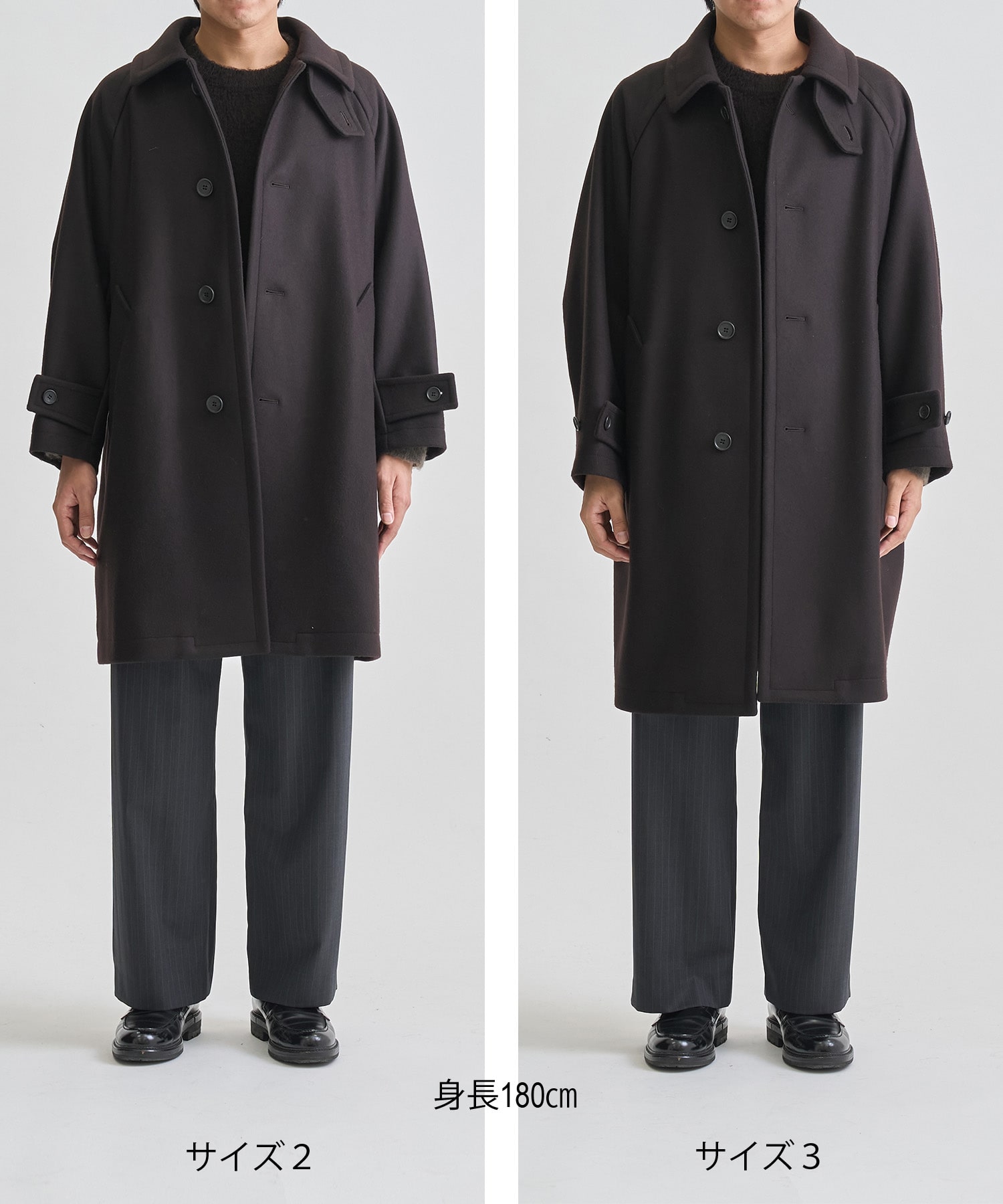 Super140s メルトンバルカラーコート