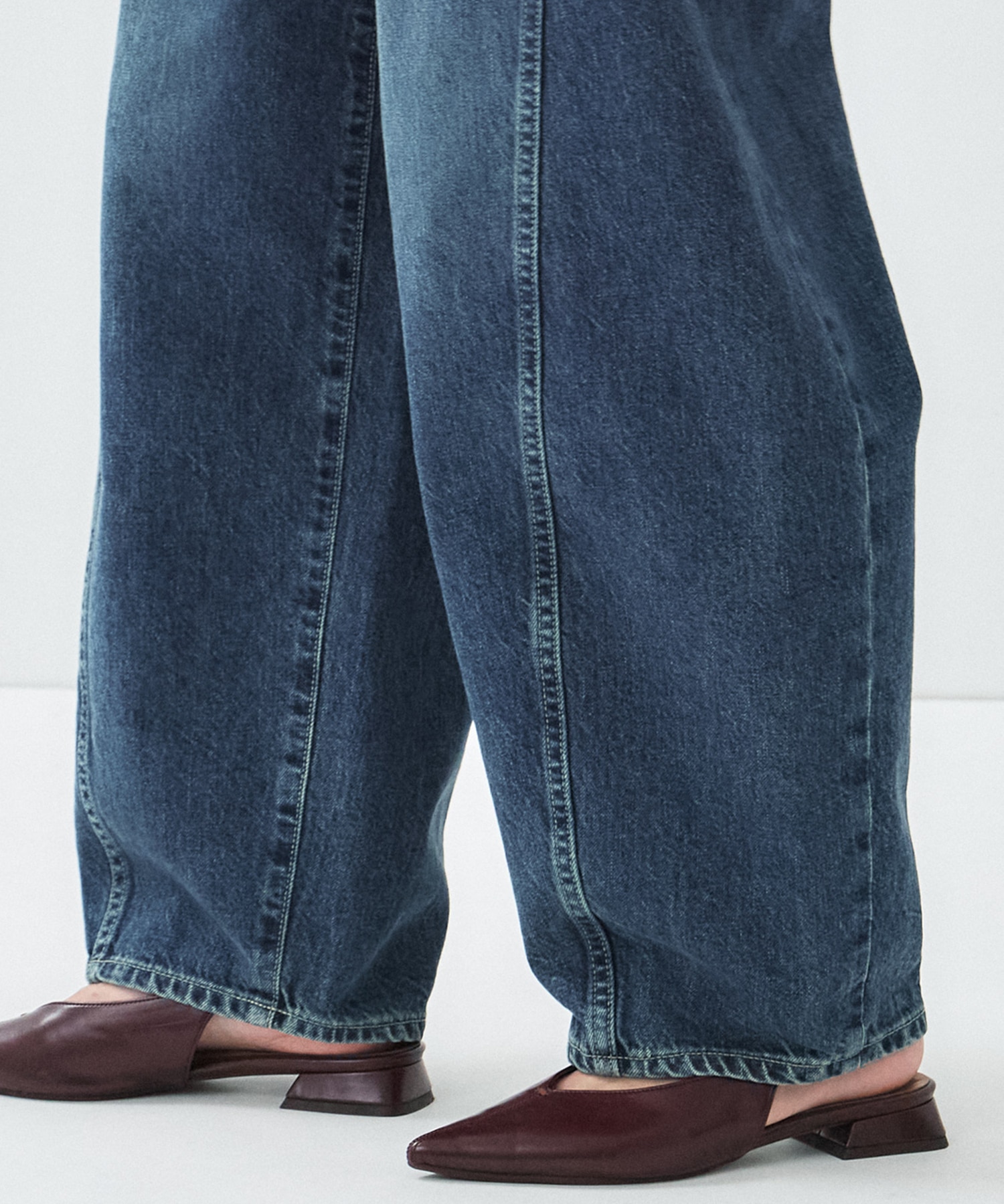 【WEB限定再入荷｜完売間近】PUBLIC DENIM BLU CURVE
