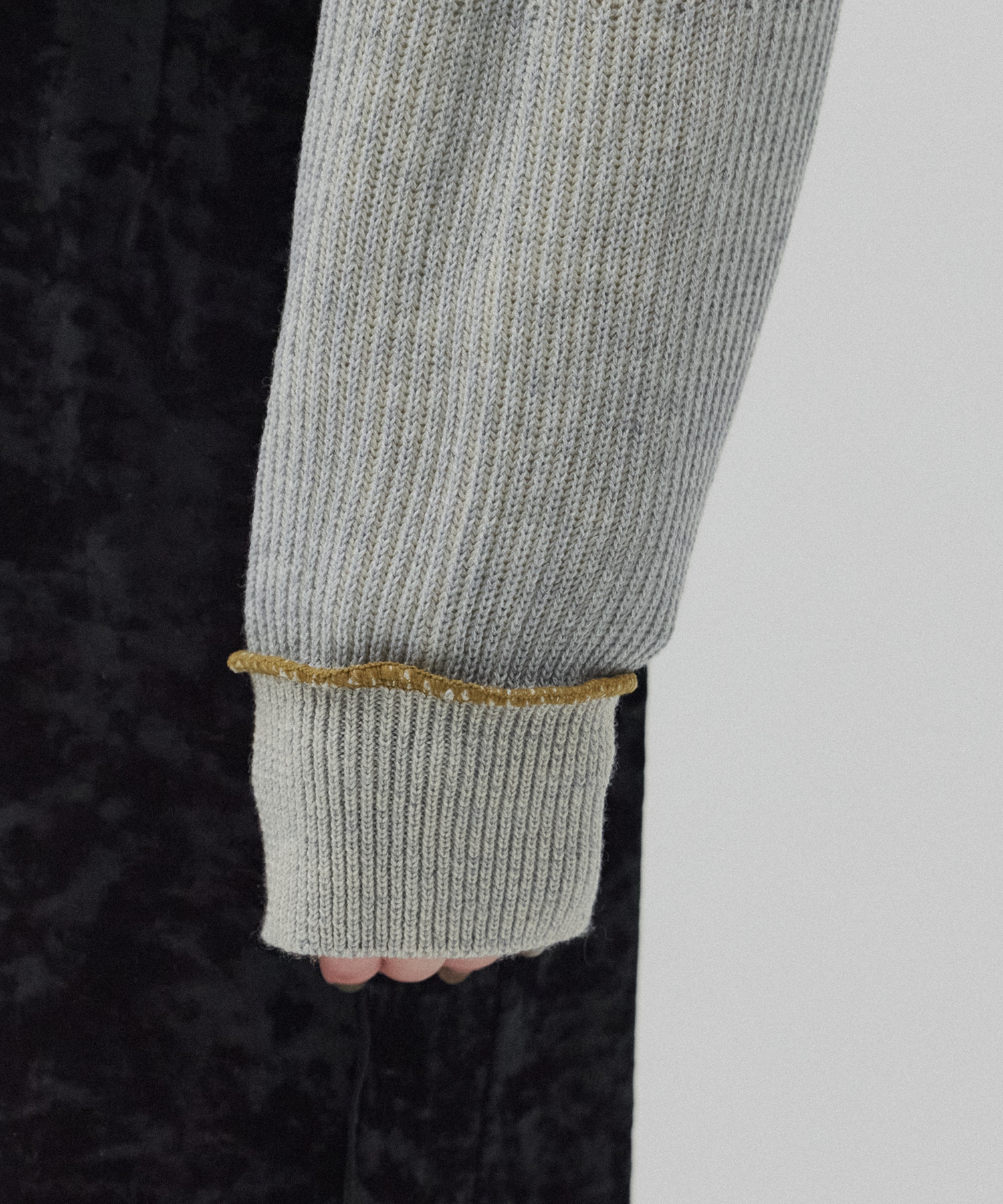 ダブルリブリバードライバーズニット