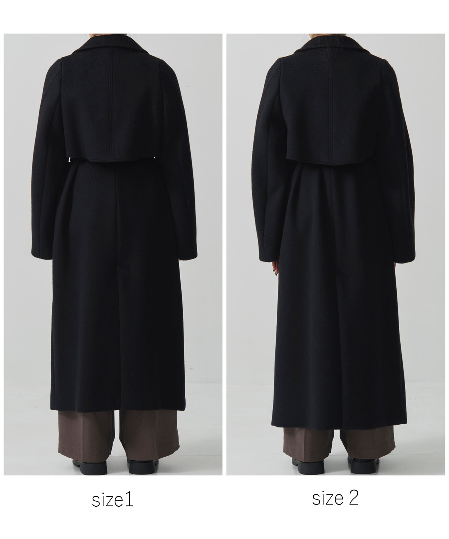 LAMBSアシメオーバーヨークコート