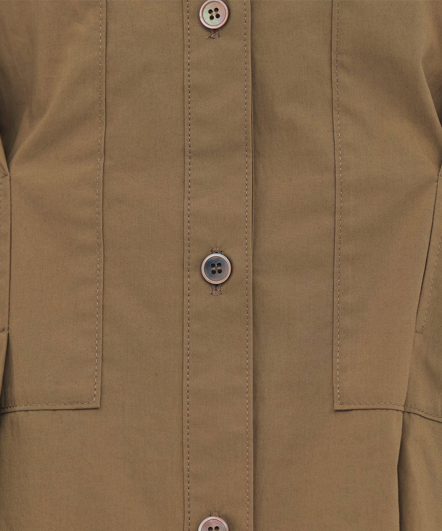 フラップタックハーフスリーブシャツ