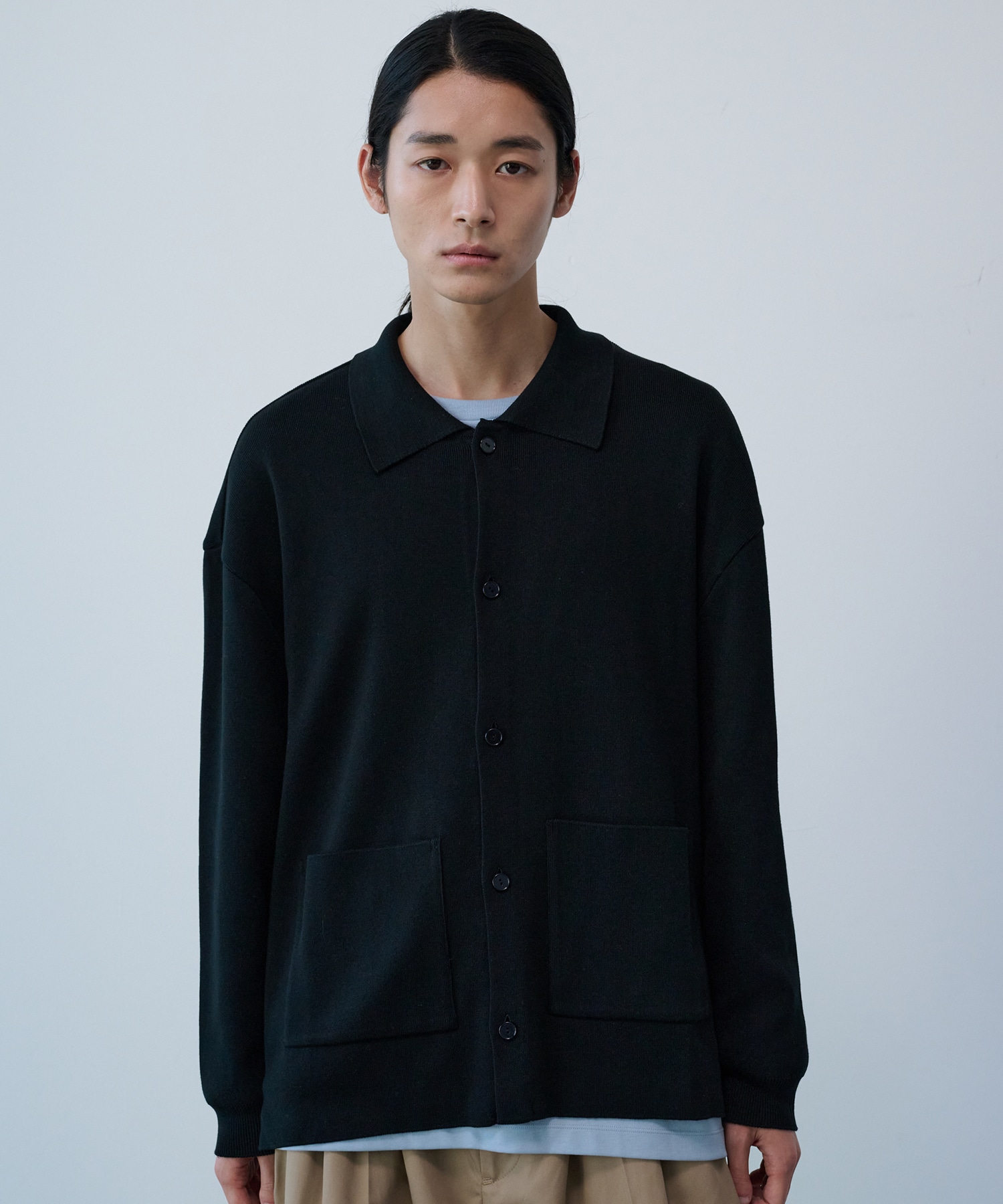 リラックスニットシャツ(1 BLACK): : メンズ｜PUBLIC TOKYO ONLINE STORE