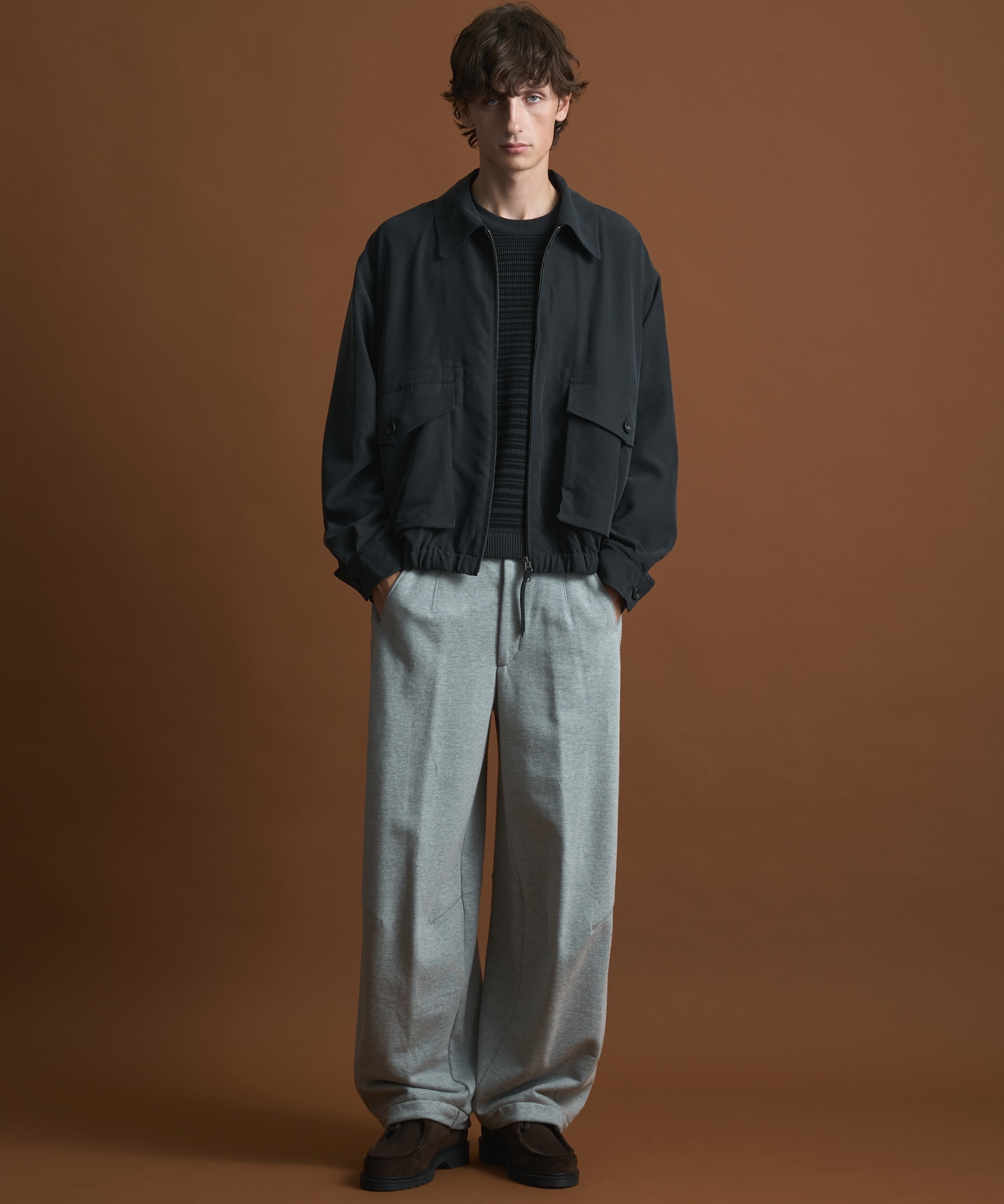 PUBLIC SWEAT バレルパンツ