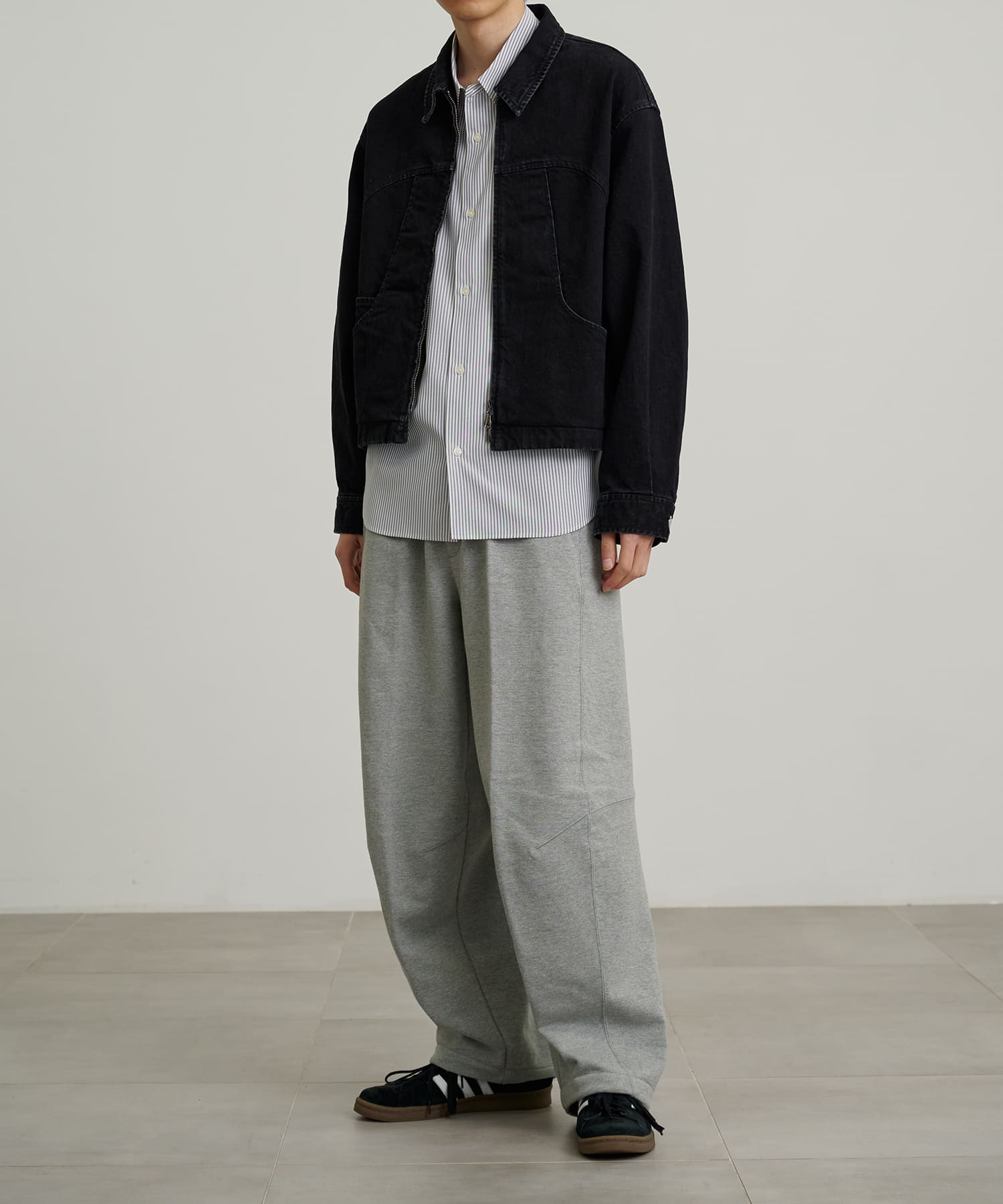 PUBLIC SWEAT バレルパンツ