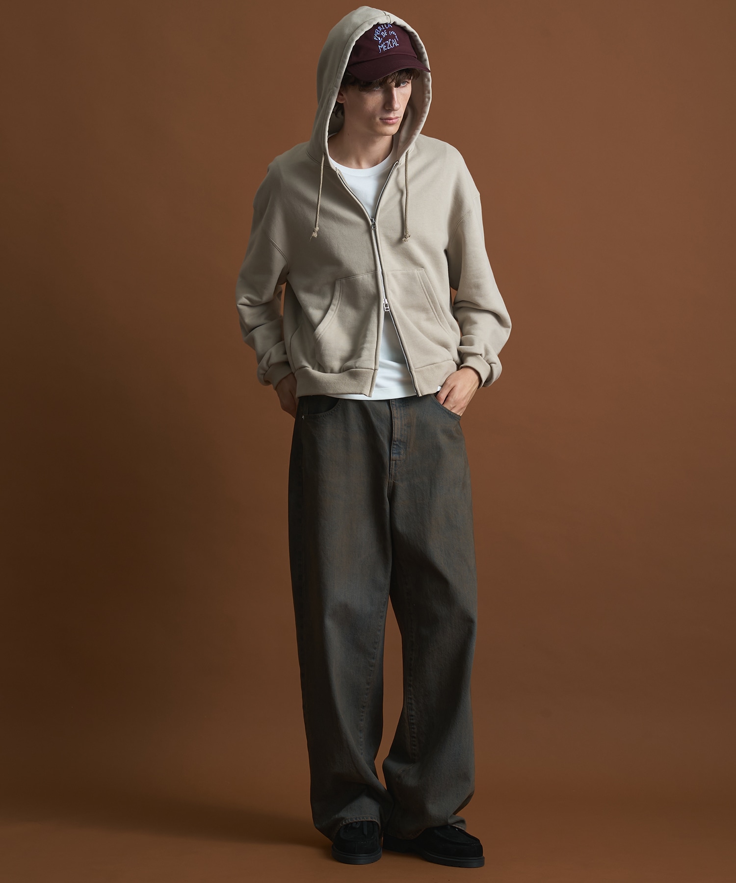 PUBLIC SWEATジップパーカー