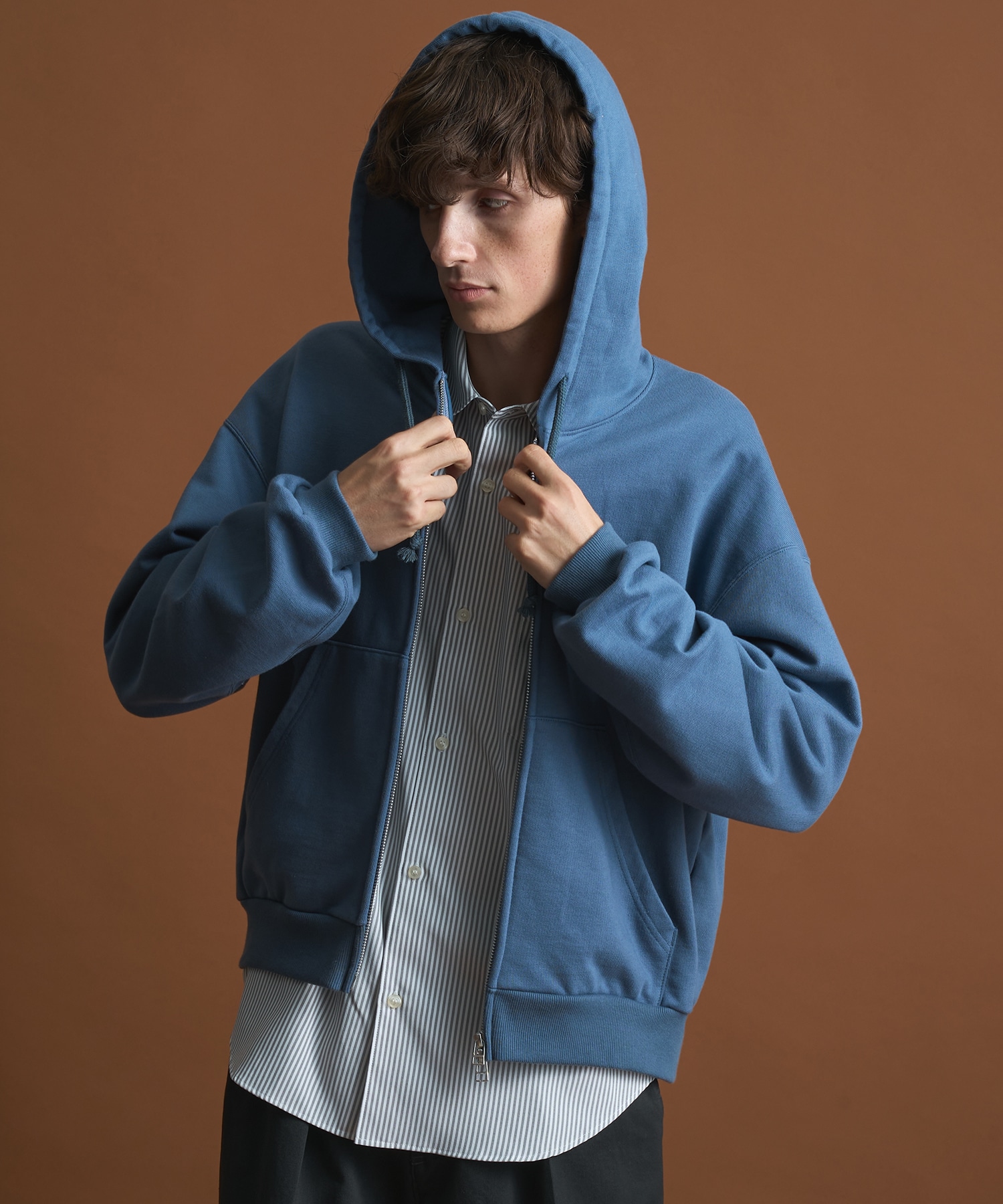 PUBLIC SWEATジップパーカー