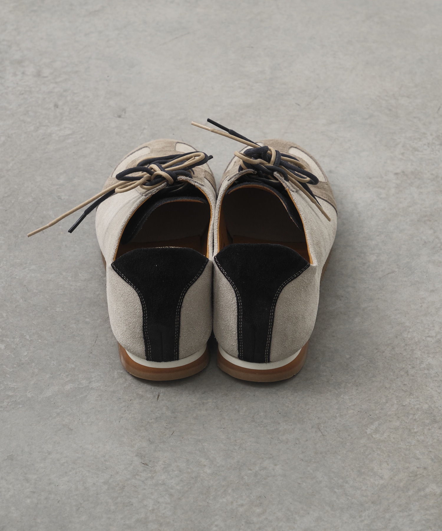 スウェードコンビジャーマントレーナー