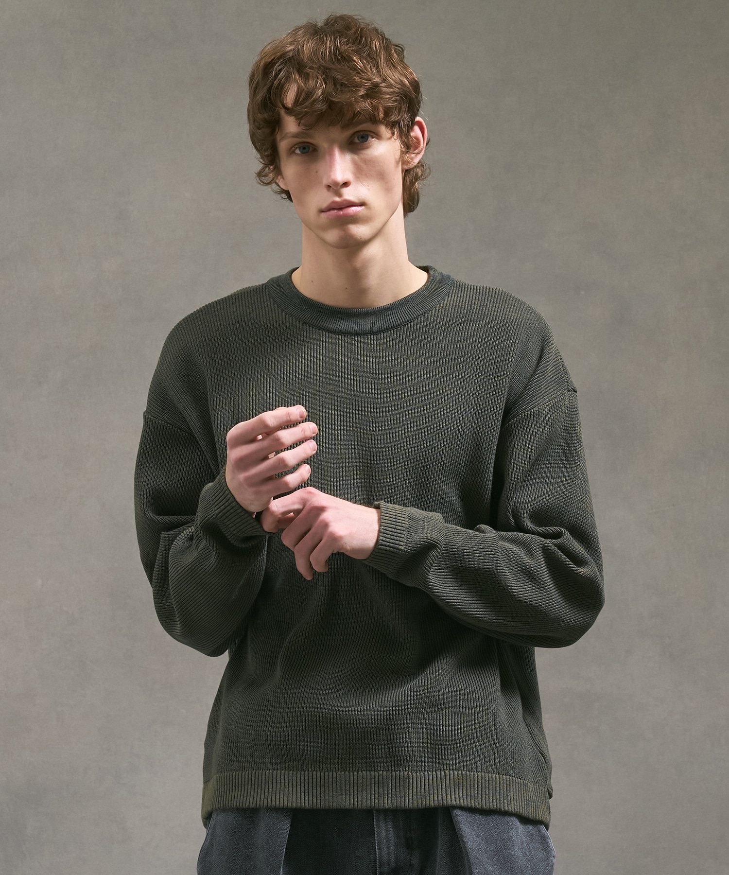 ウォッシャブルショーティニット