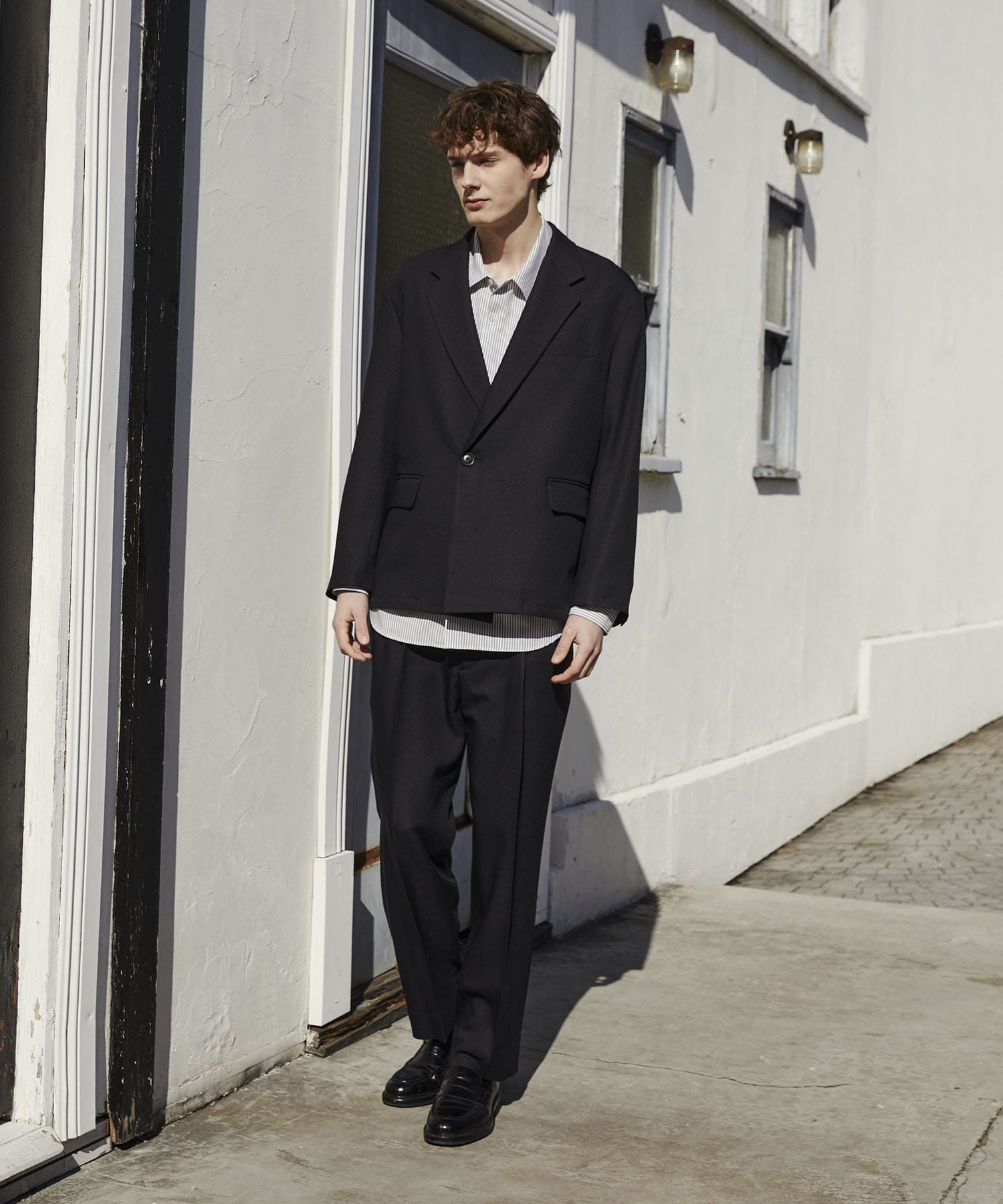 GRツイルエバークリーステーパードスラックス