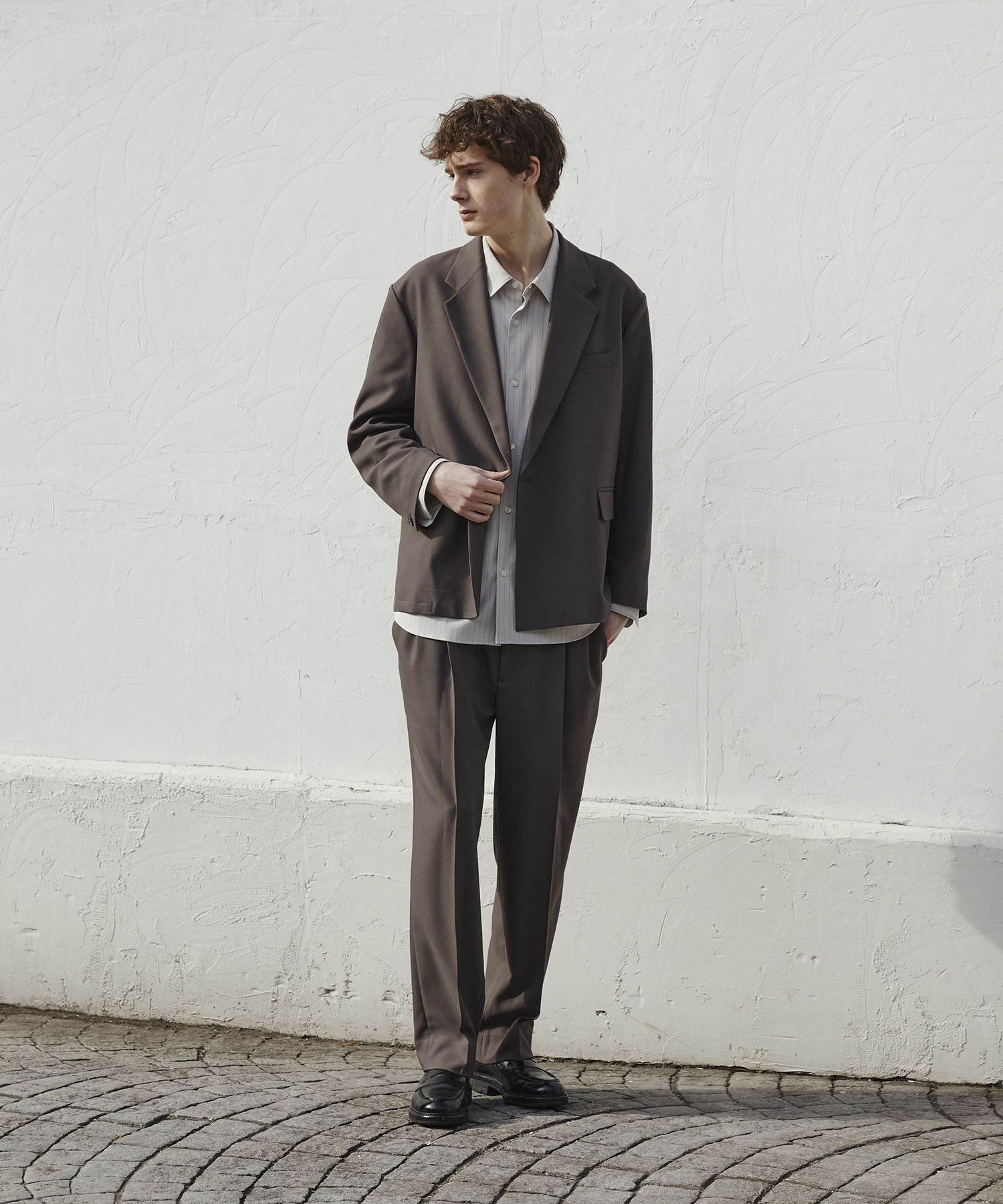 GRツイルエバークリーステーパードスラックス