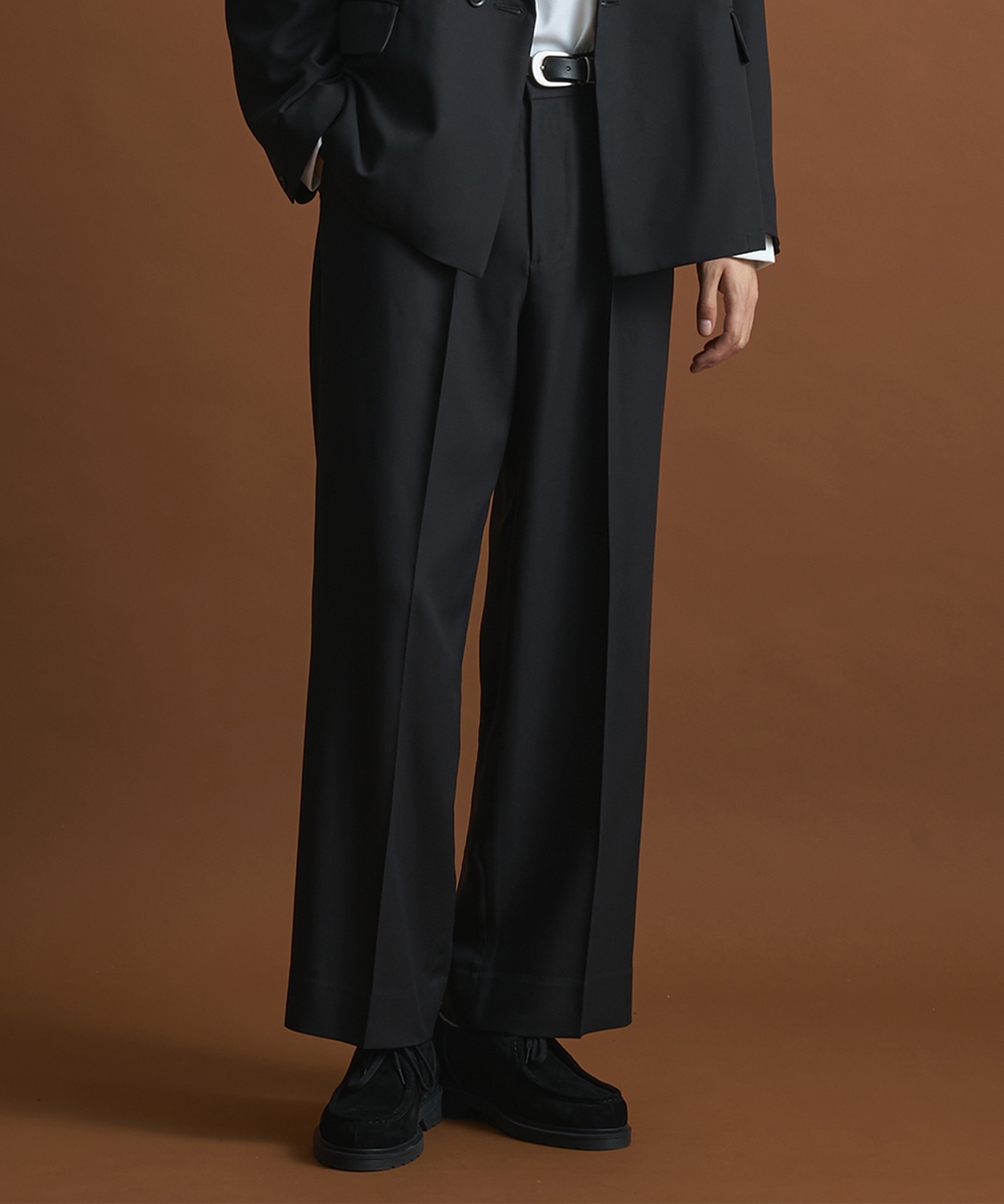 GRツイルエバークリースストレートスラックス