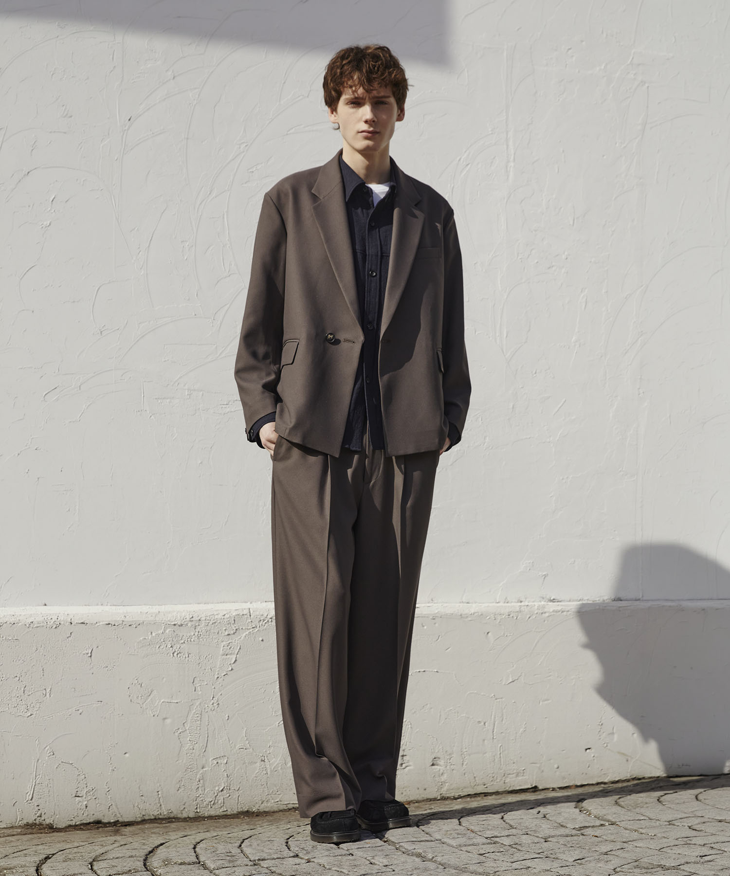 GRツイルエバークリースストレートスラックス