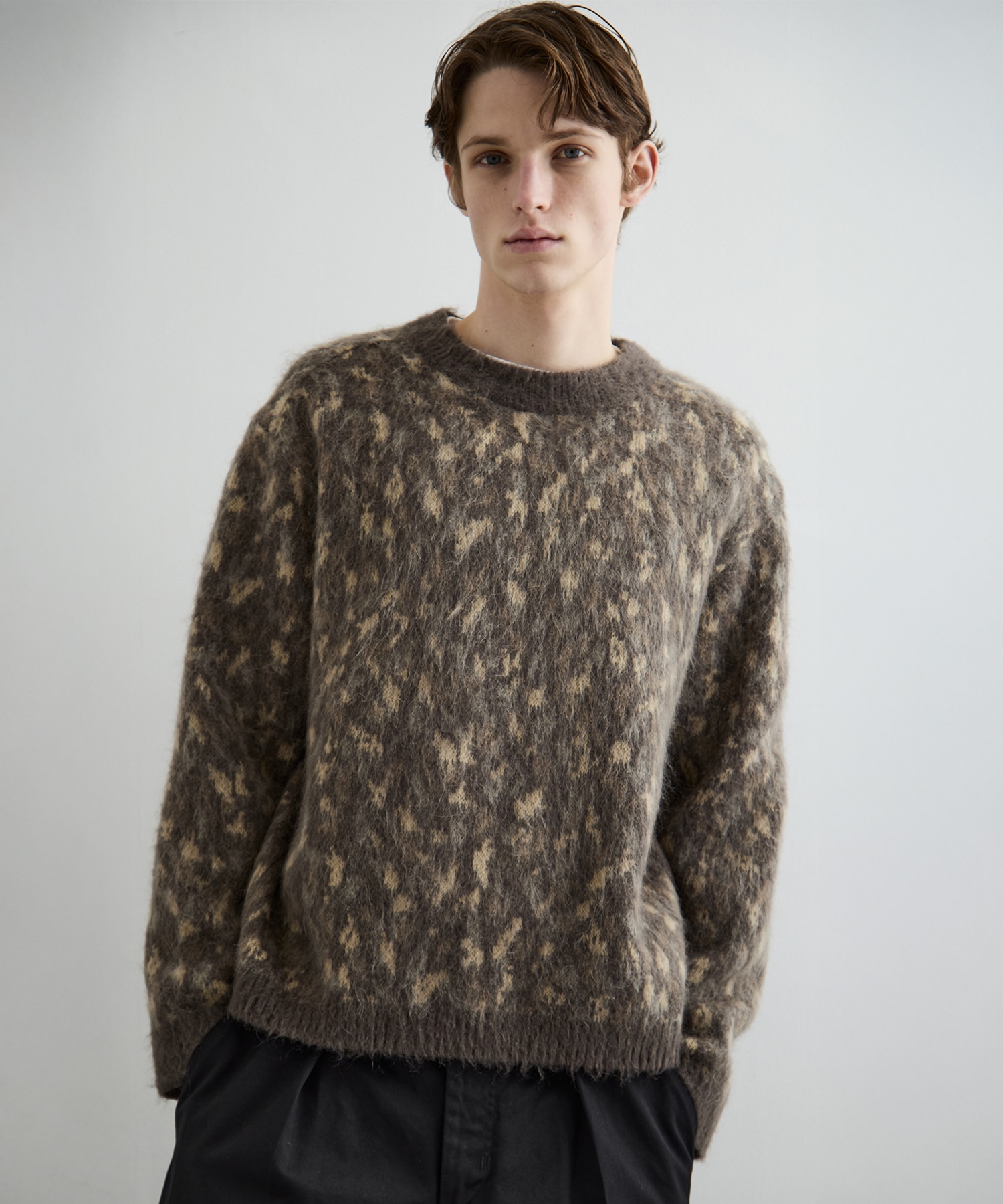 デザインソフトモヘアニット