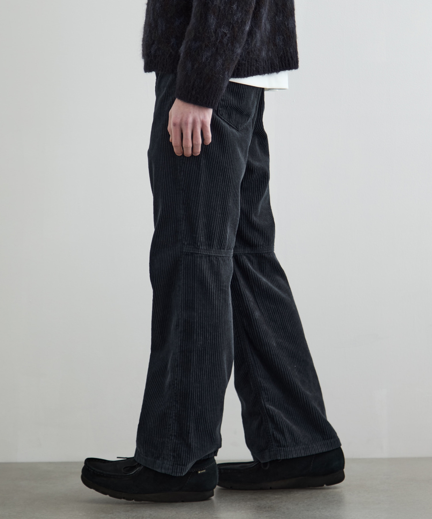 ガーメントダイコーデュロイスラックス