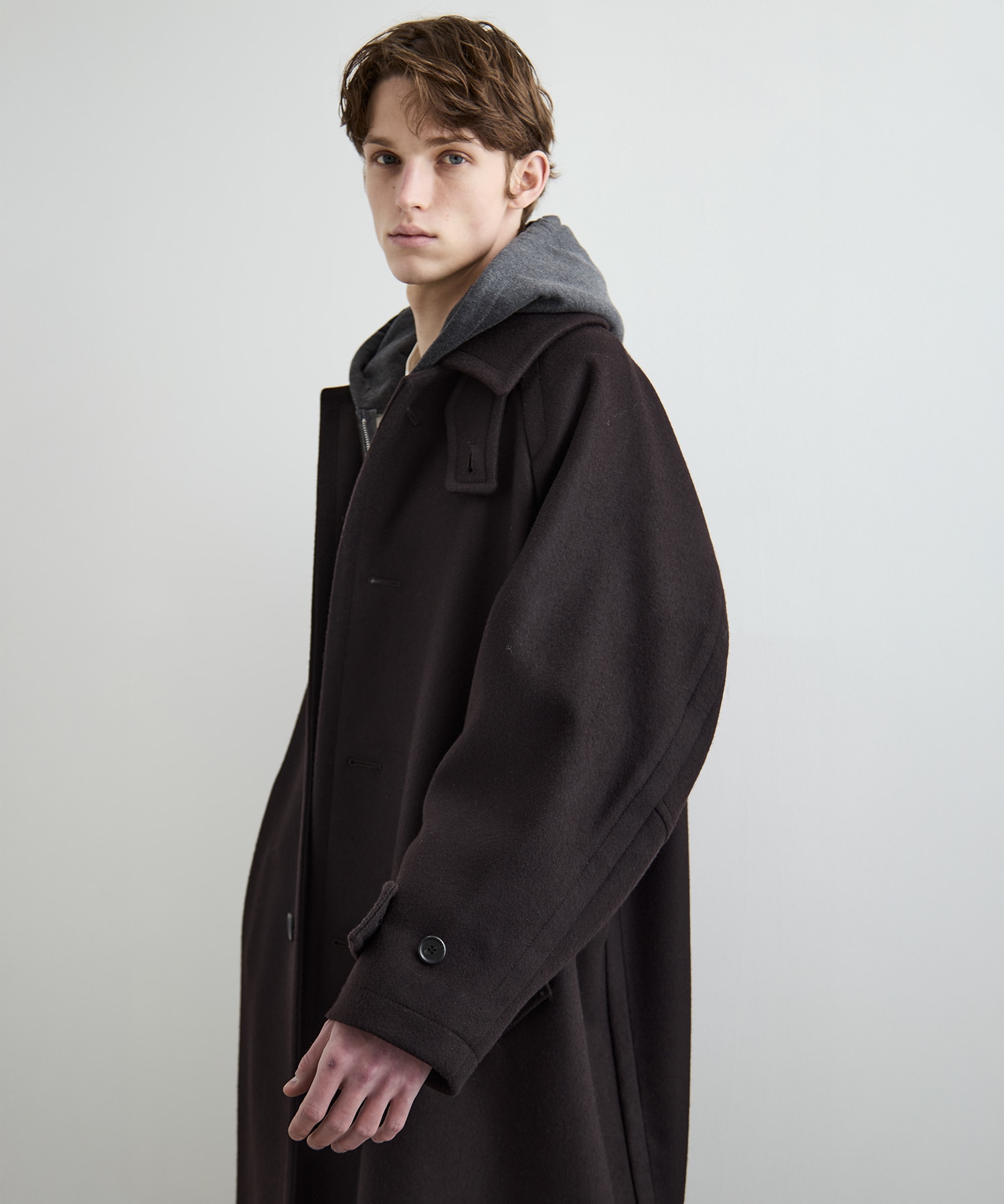 Super140s メルトンバルカラーコート