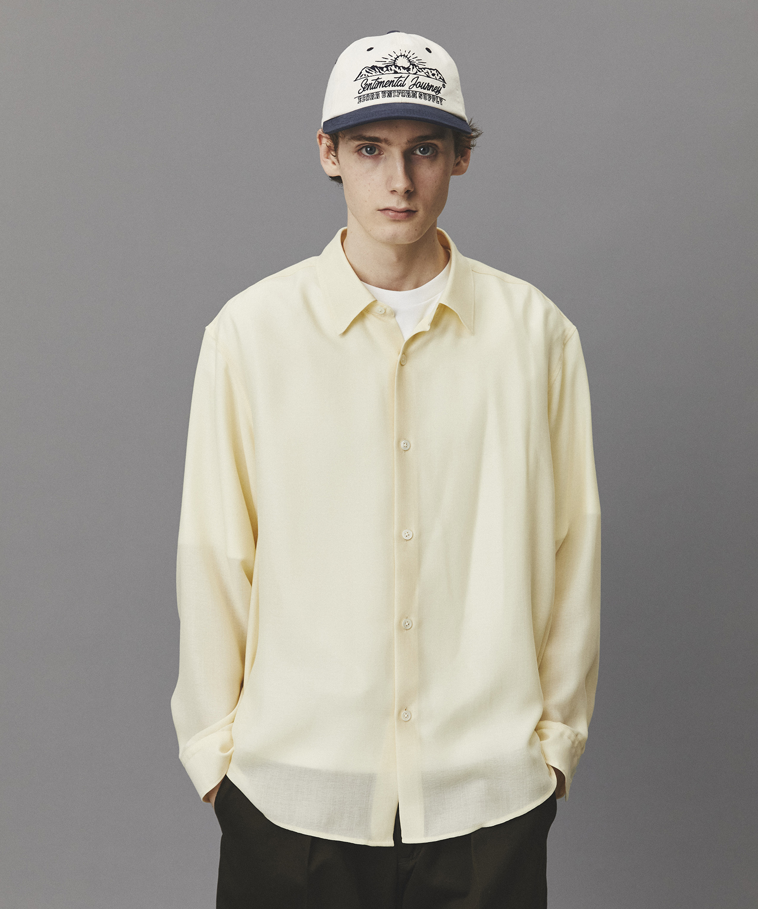 ウールビエラウォッシャブルシャツ