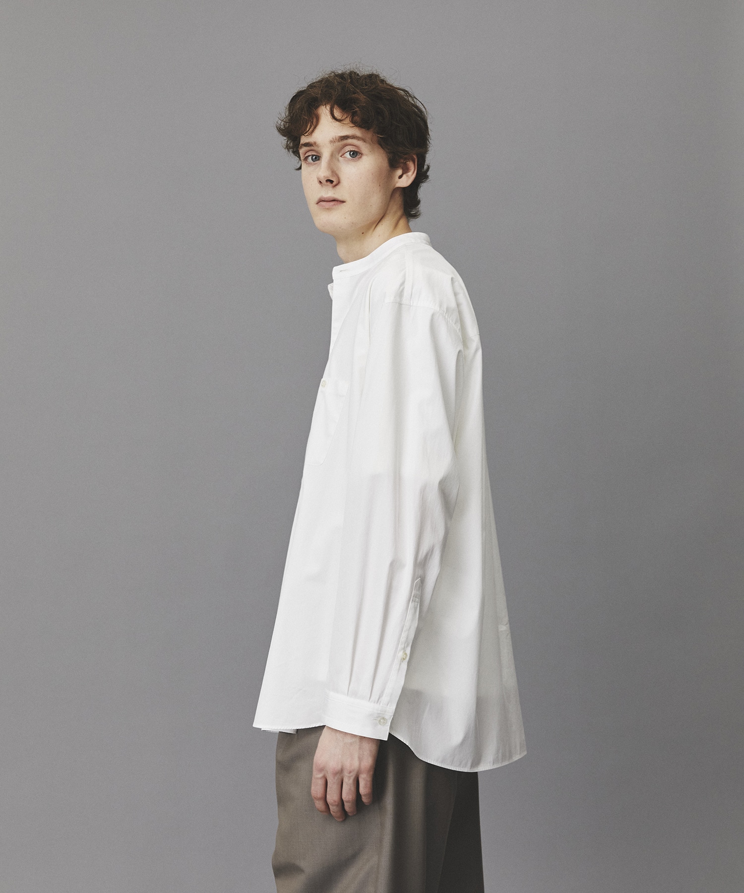 Suvin Giza Band Skipper Shirts