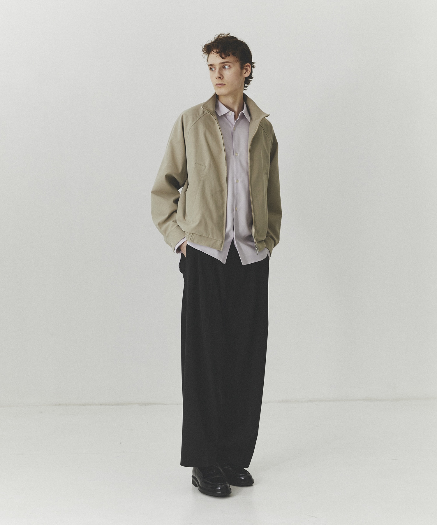 TRIXIONウーリーワイドスラックス