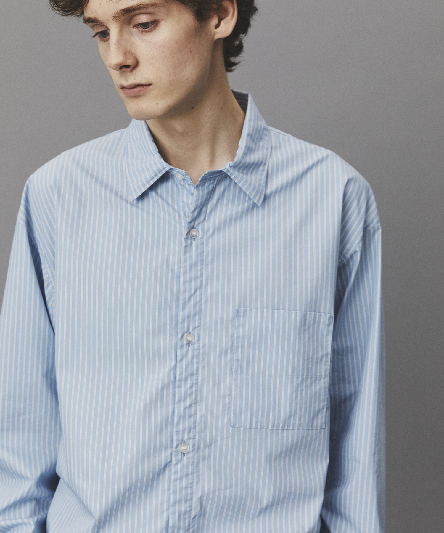 クリアコットンスムースシャツ