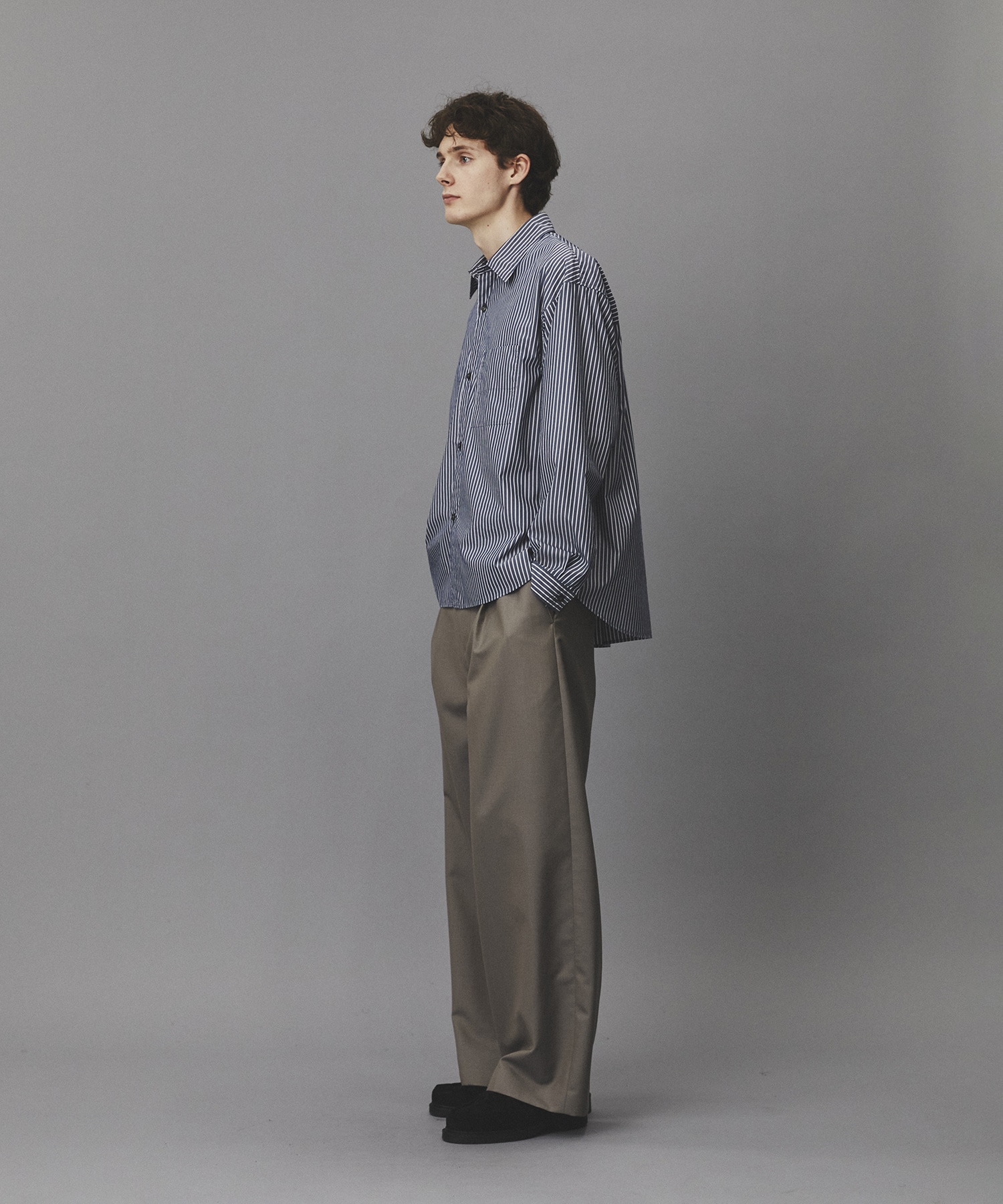 クリアコットンスムースシャツ