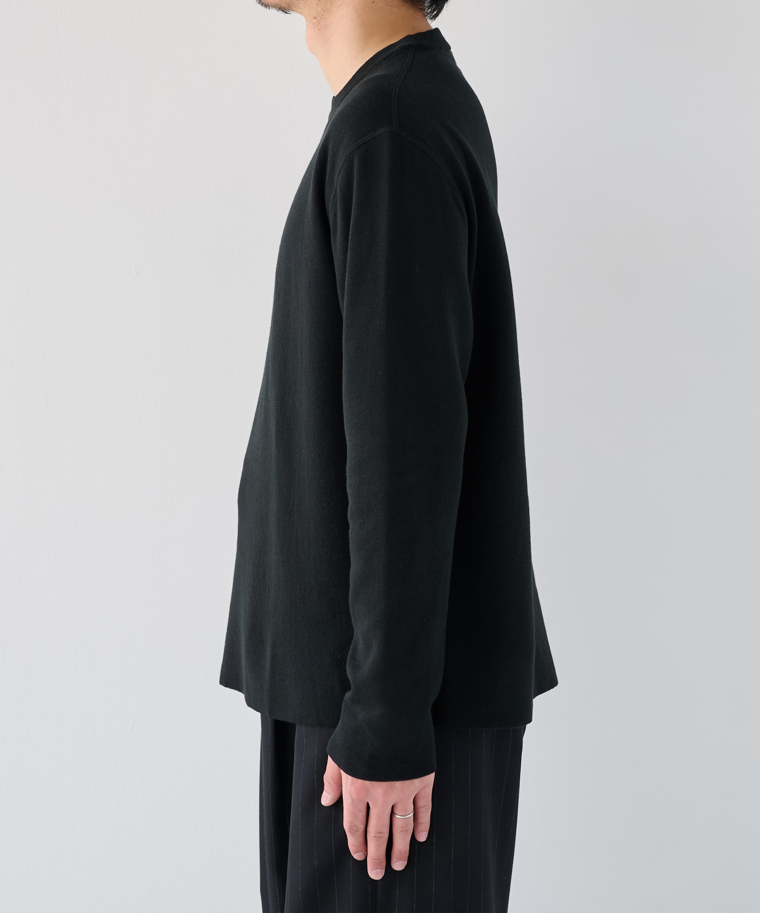 【WEB | 一部店舗限定】リバーシブルクルーネックニット
