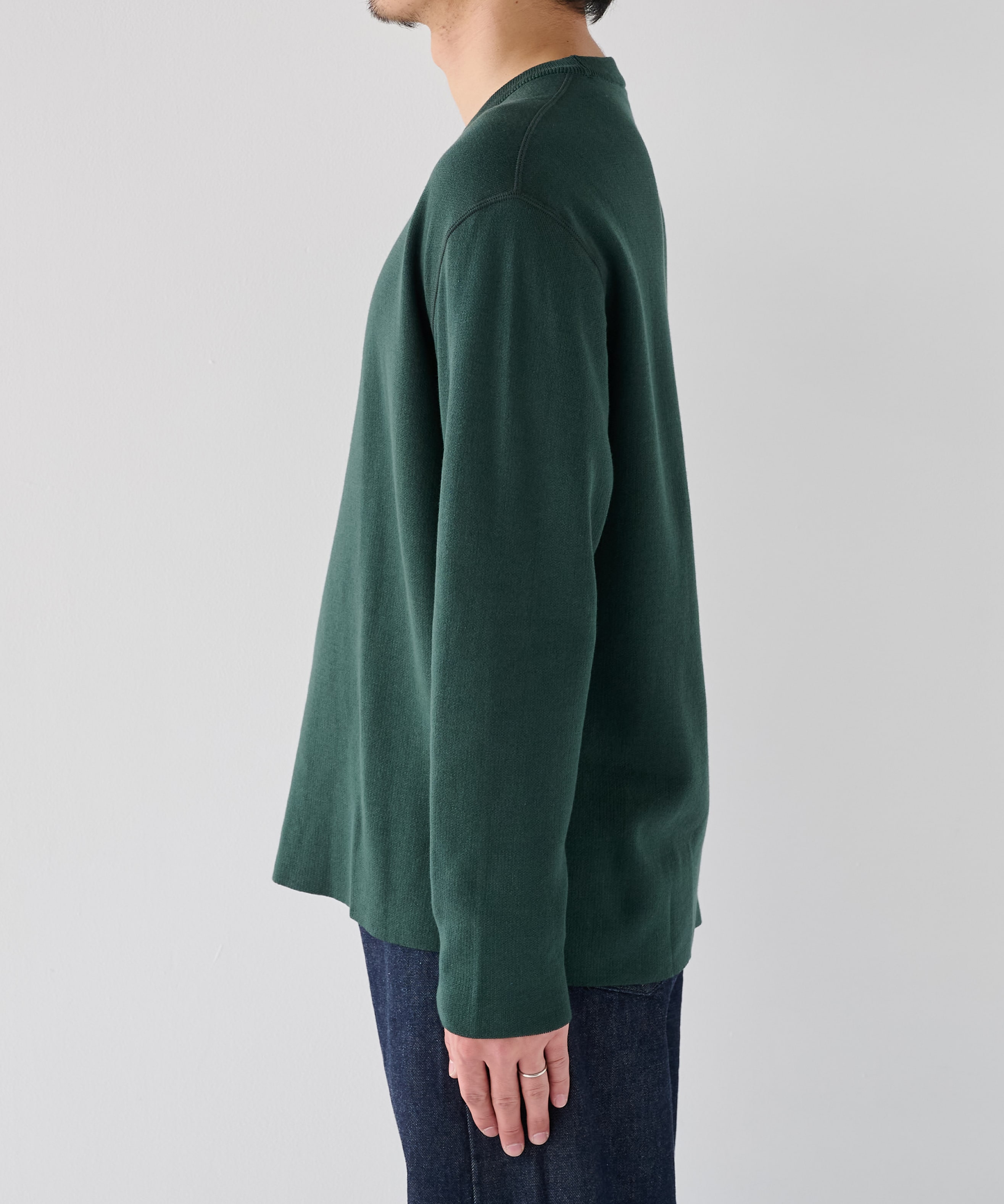 【WEB | 一部店舗限定】リバーシブルクルーネックニット
