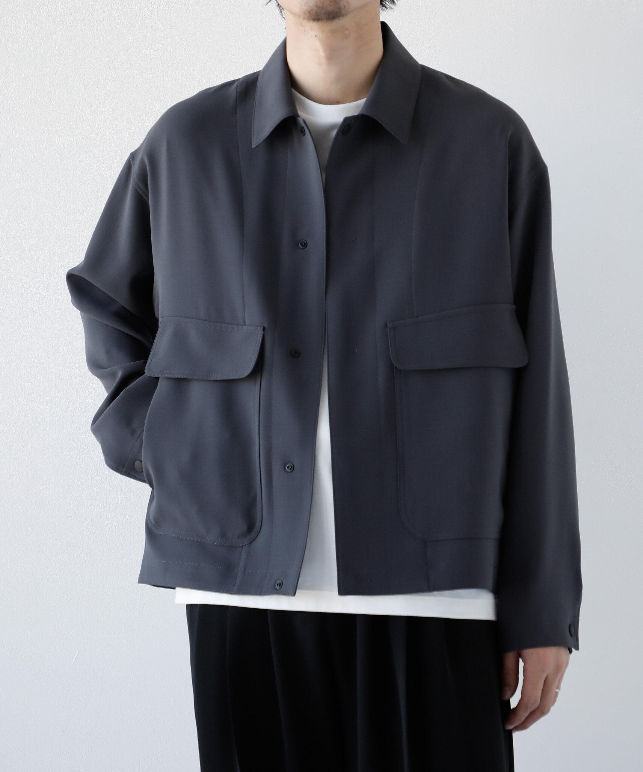 TRIXIONウーリーシャツBL